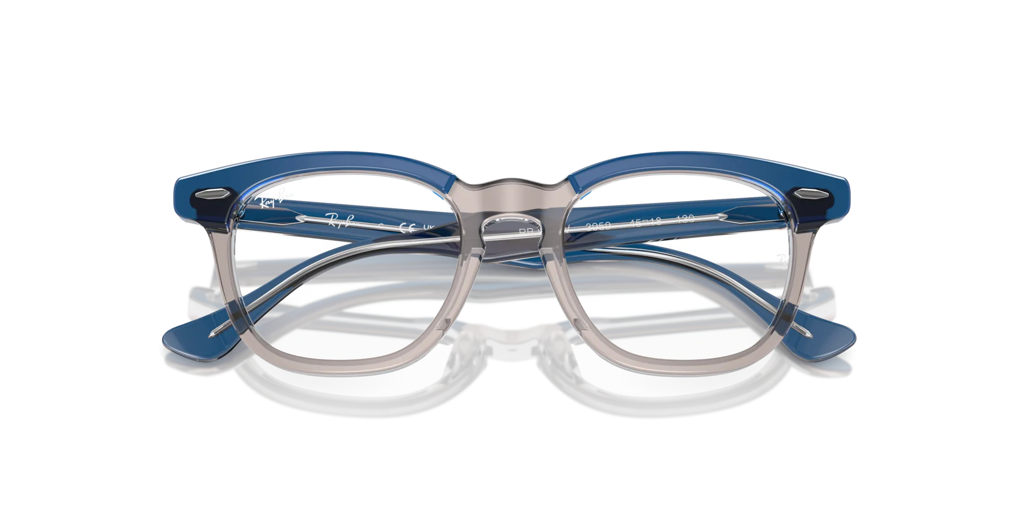 Ray - Ban RY9098V 3959 Montature da vista Acetato Blu Squadrata - immagine 2