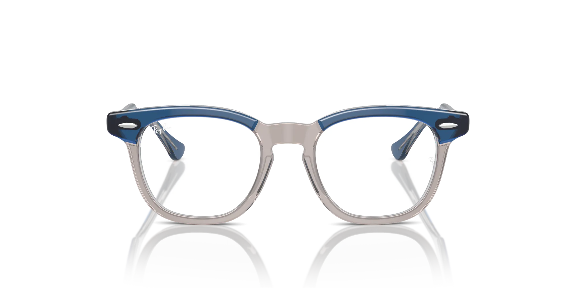 Ray - Ban RY9098V 3959 Montature da vista Acetato Blu Squadrata - immagine 3