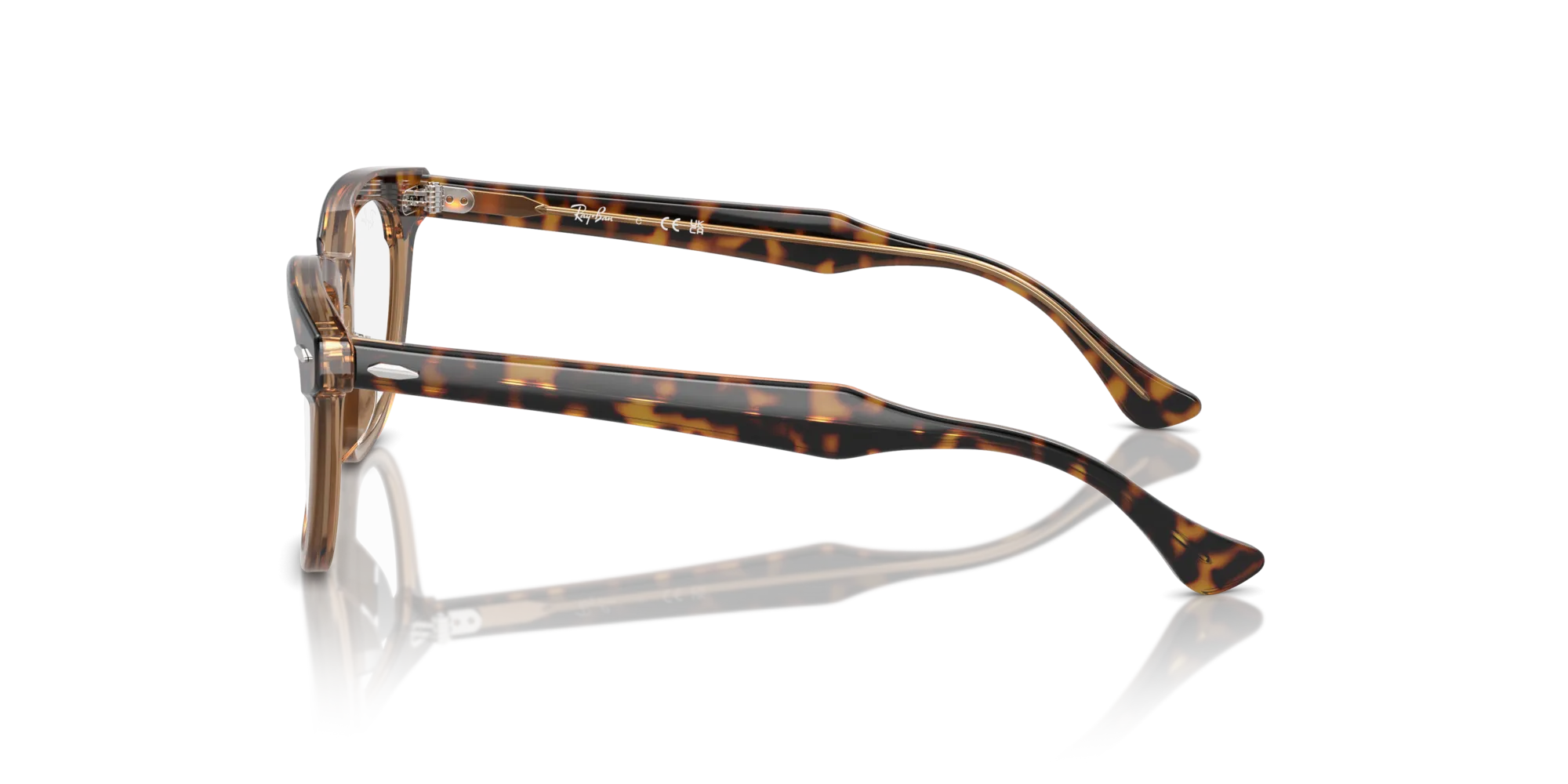 Ray - Ban RY9098V 3958 Montature da vista Acetato Marrone Squadrata - immagine 4