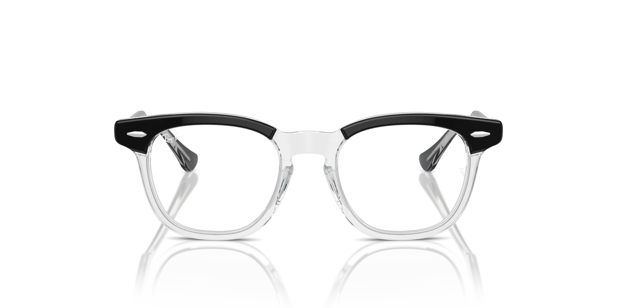Ray - Ban RY9098V 3529 Montature da vista Acetato Nero Squadrata - immagine 3