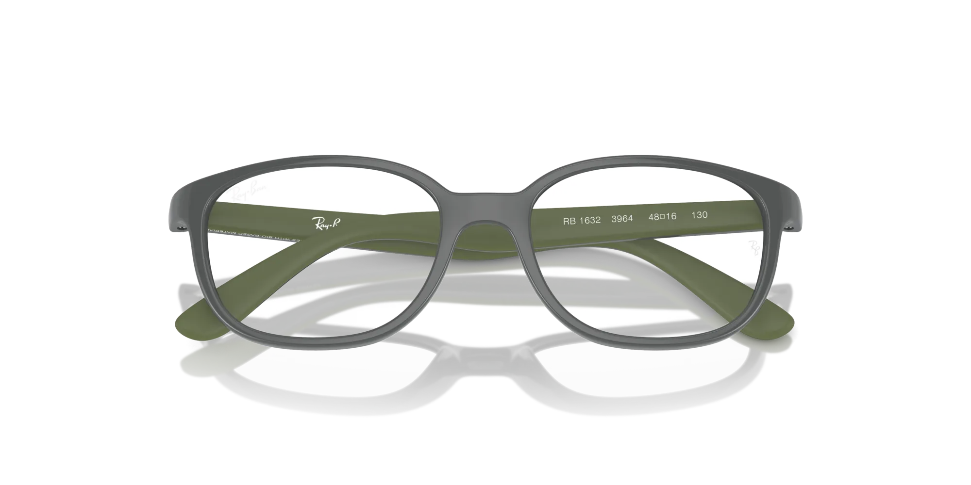 Ray - Ban RY1632 3964 Montature da vista bambino Acetato Grigio Pantos - immagine 2
