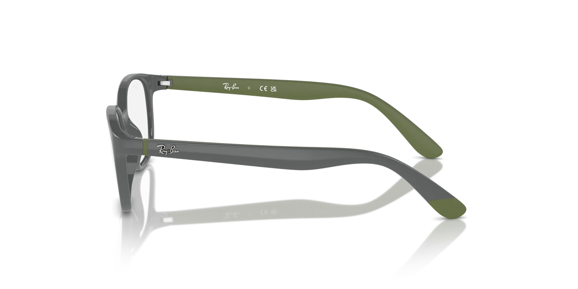 Ray - Ban RY1632 3964 Montature da vista bambino Acetato Grigio Pantos - immagine 4