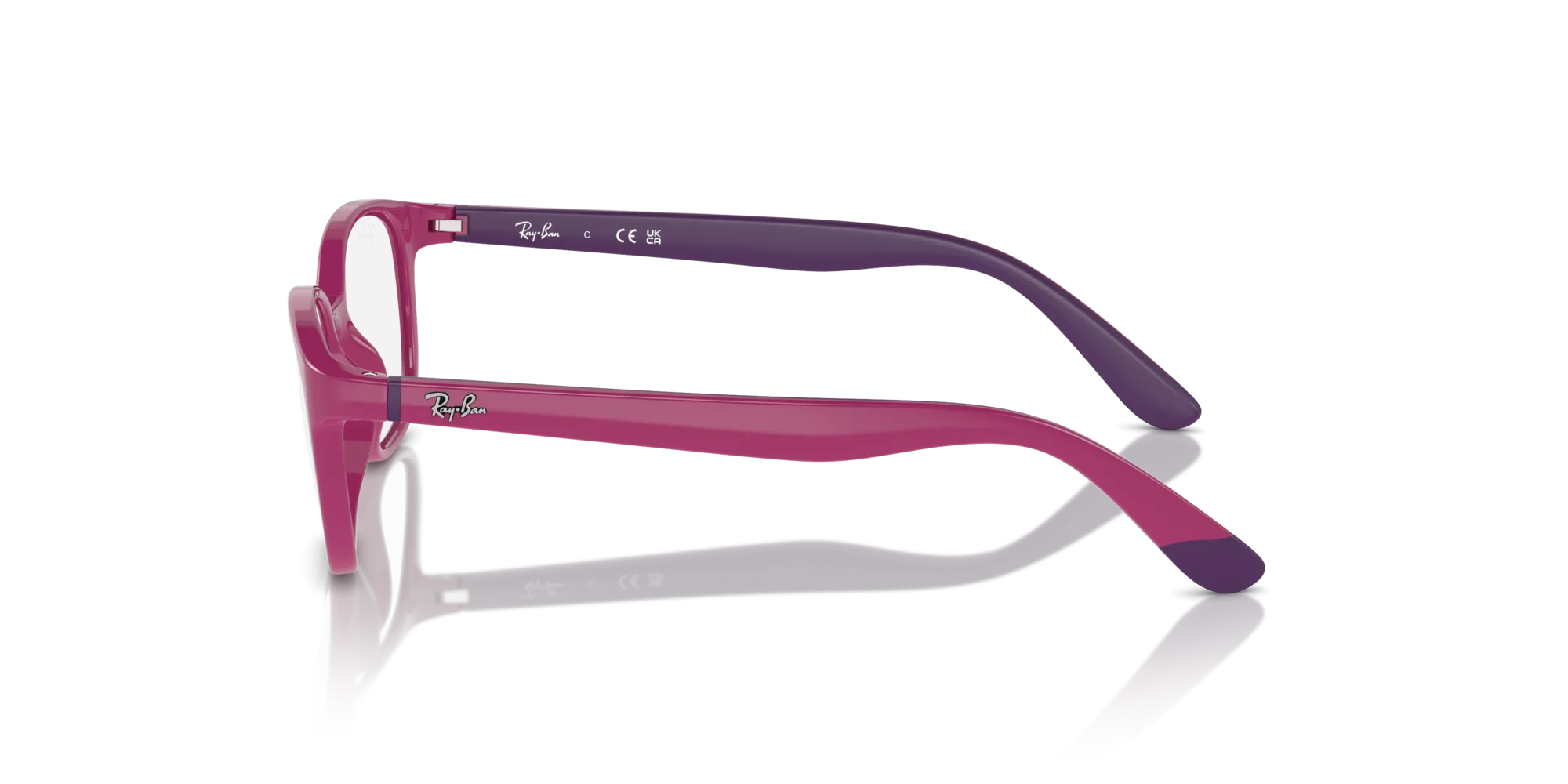 Ray - Ban RY1632 3933 Montature da vista Acetato Fucsia Pantos - immagine 4
