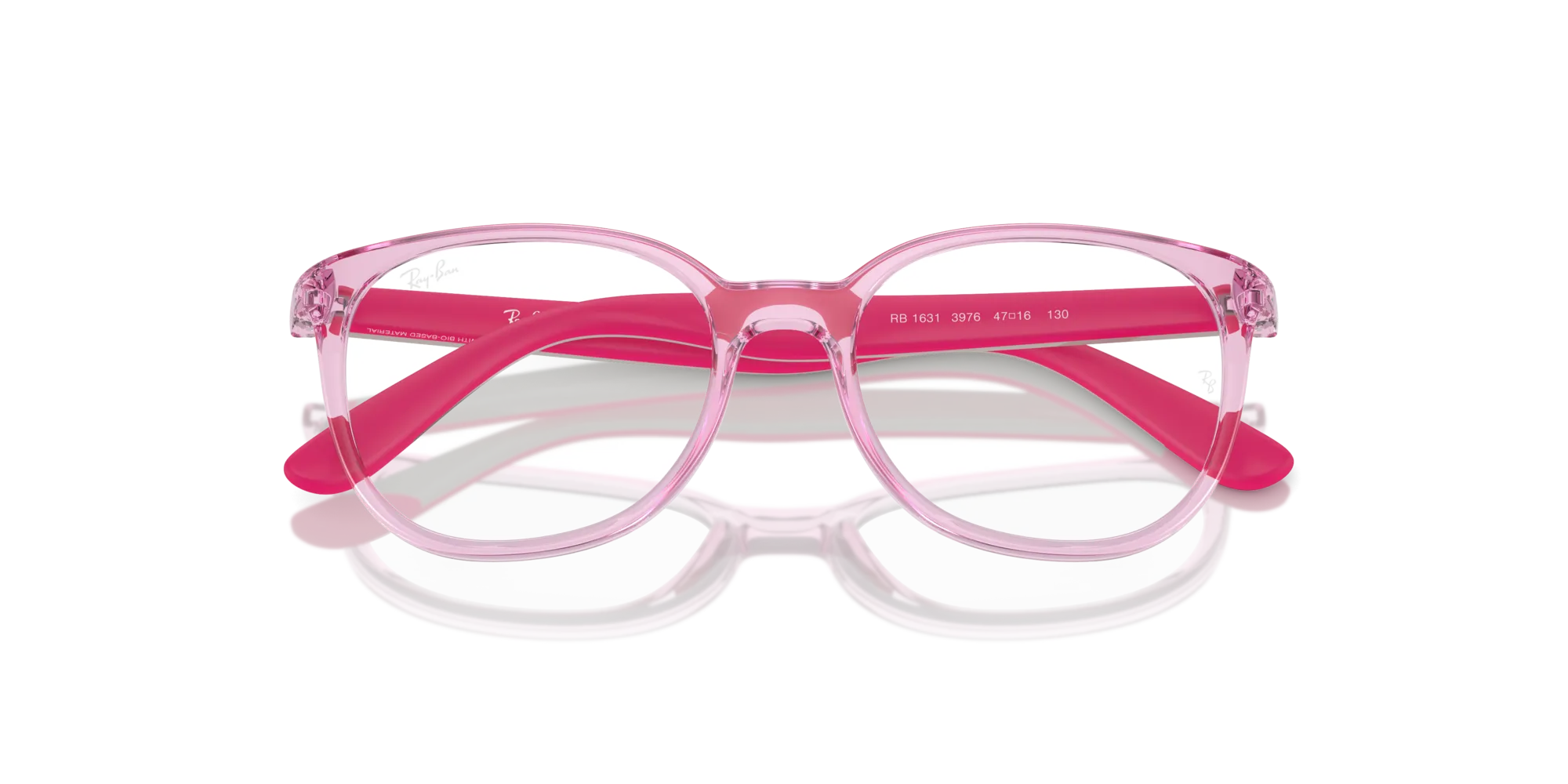 Ray - Ban RY1631 3976 Montature da vista Iniettato Rosa Pantos - immagine 2