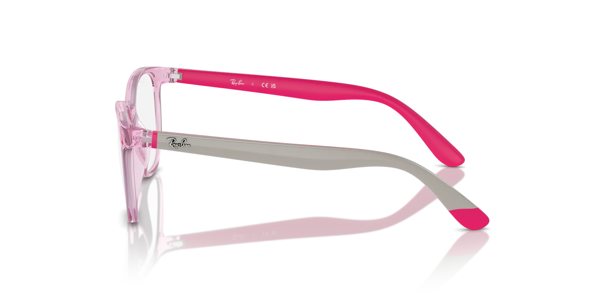 Ray - Ban RY1631 3976 Montature da vista Iniettato Rosa Pantos - immagine 4