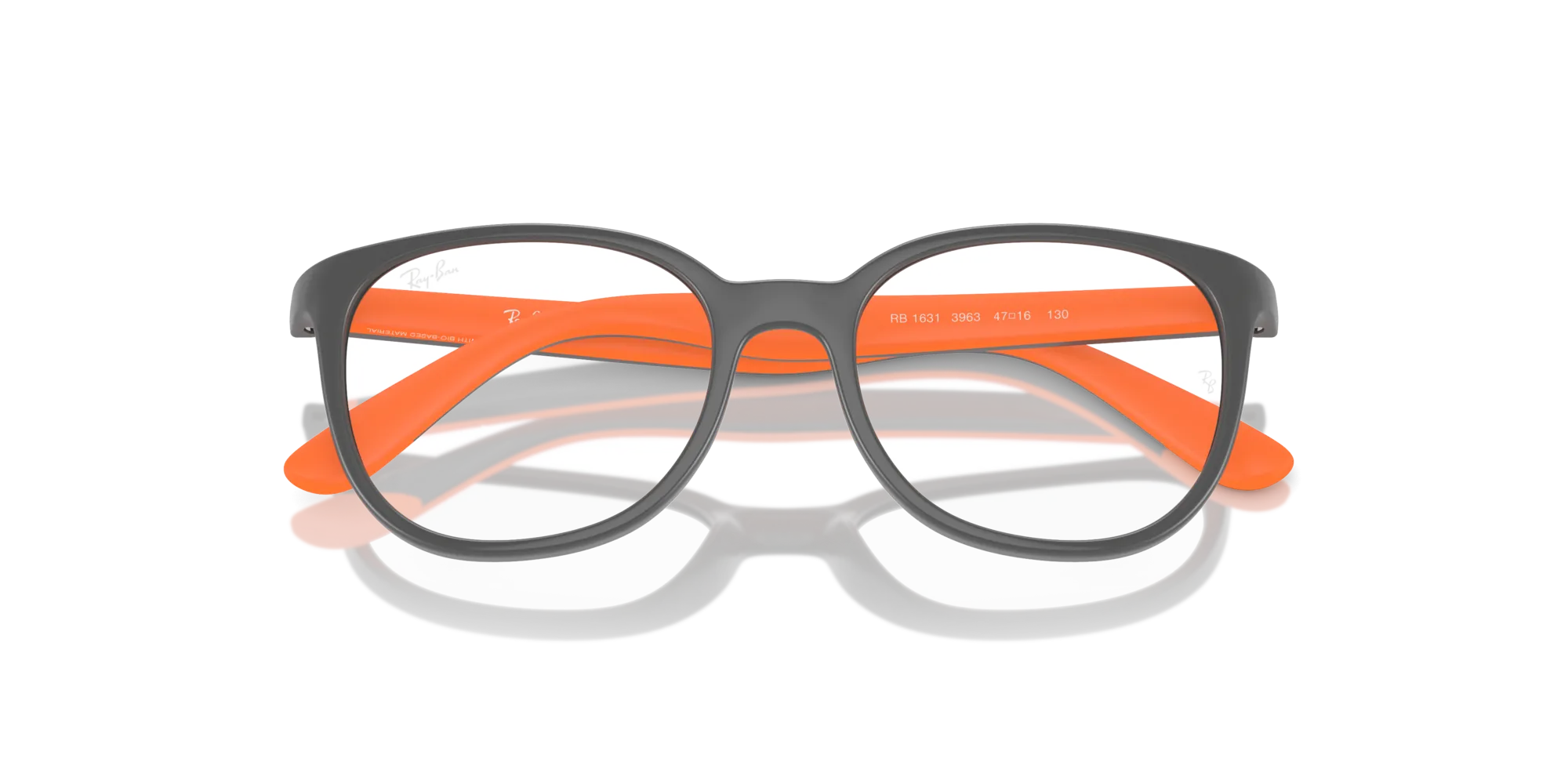 Ray - Ban RY1631 3963 Montature da vista Iniettato Grigio Pantos - immagine 2
