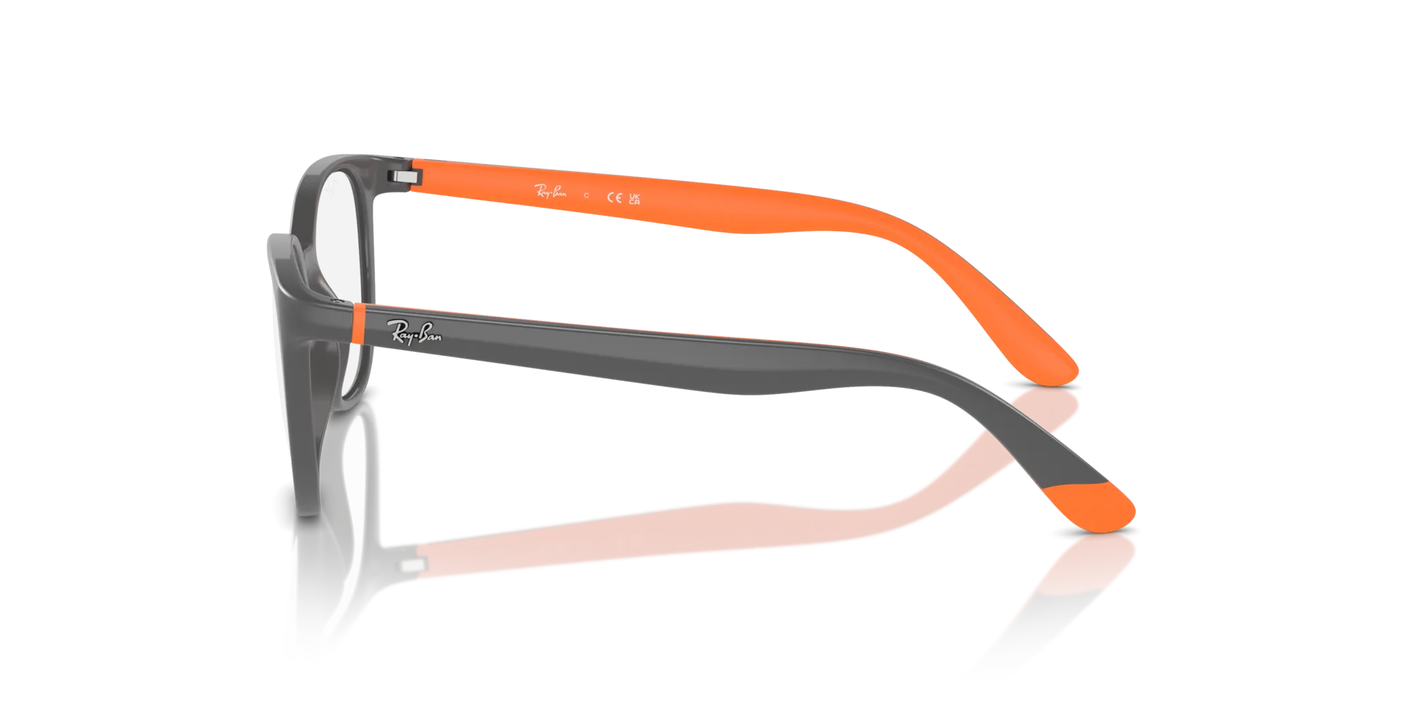 Ray - Ban RY1631 3963 Montature da vista Iniettato Grigio Pantos - immagine 4