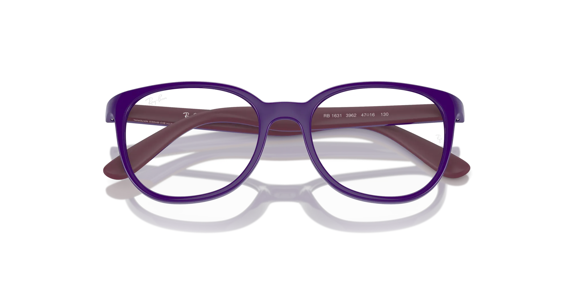 Ray - Ban RY1631 3962 Montature da vista Iniettato Viola Pantos - immagine 2