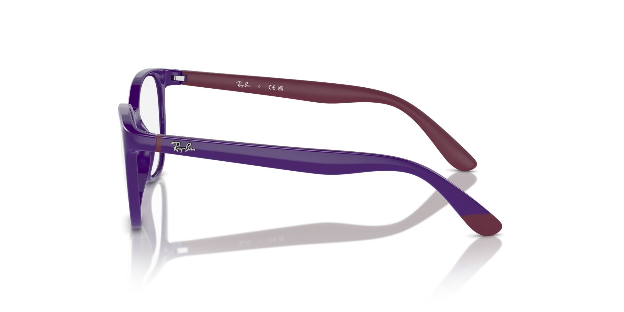 Ray - Ban RY1631 3962 Montature da vista Iniettato Viola Pantos - immagine 4