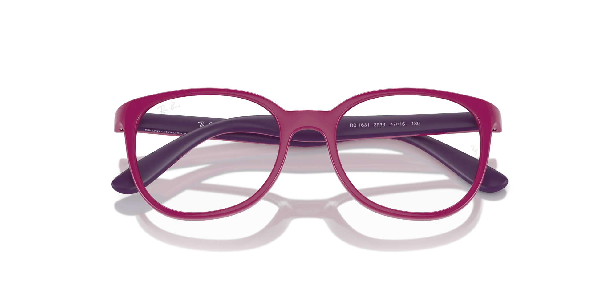 Ray - Ban RY1631 3933 Montature da vista Iniettato Viola Pantos - immagine 2