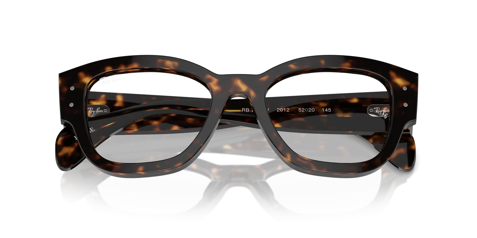 Ray - Ban RX7681V JORGE 2012 Montature da vista Acetato Tartaruga Trasparente Squadrata Normale - immagine 2