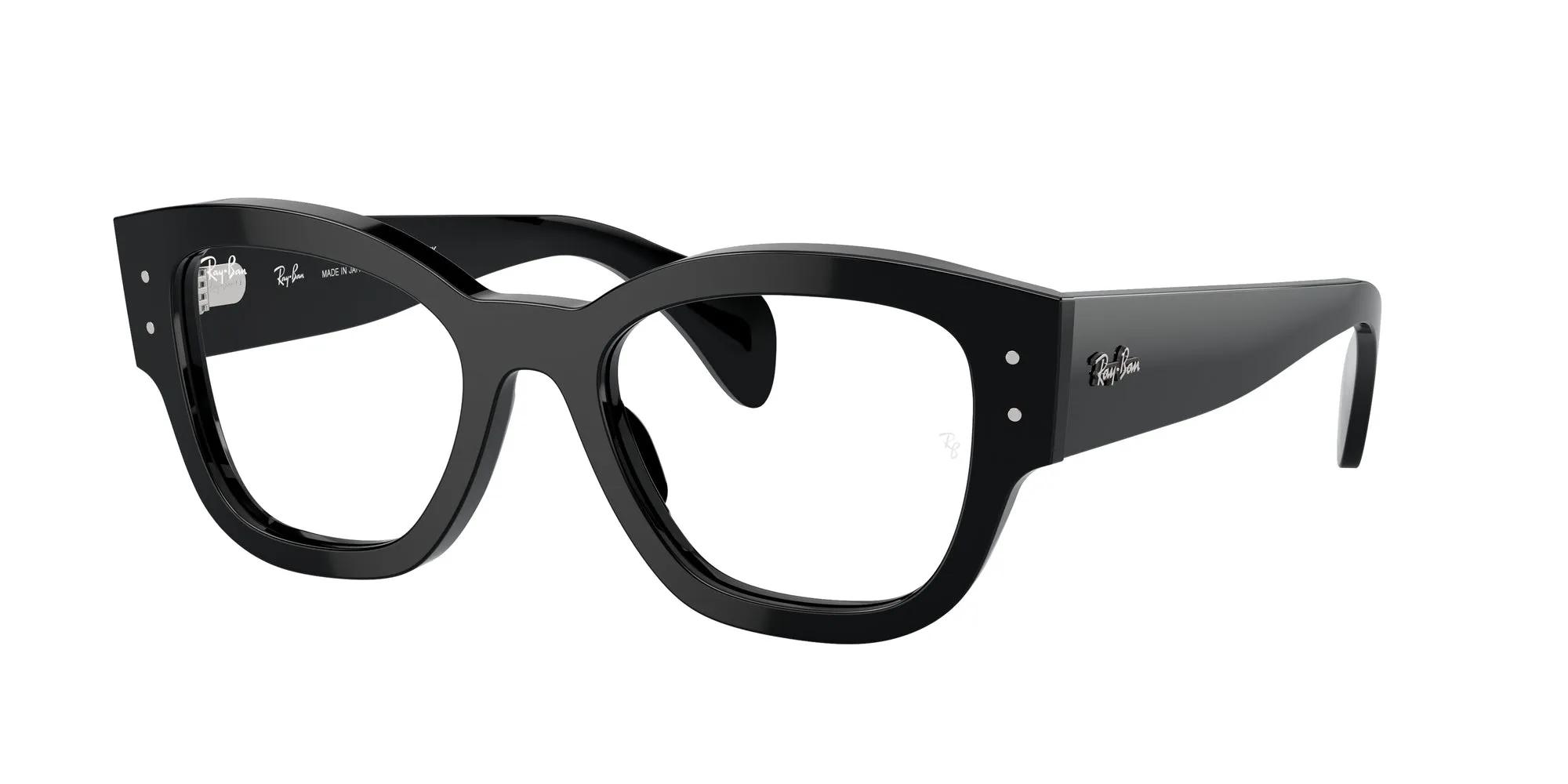 Ray - Ban RX7681V JORGE 2000 Montature da vista Acetato Nero Trasparente Squadrata Normale - immagine 1