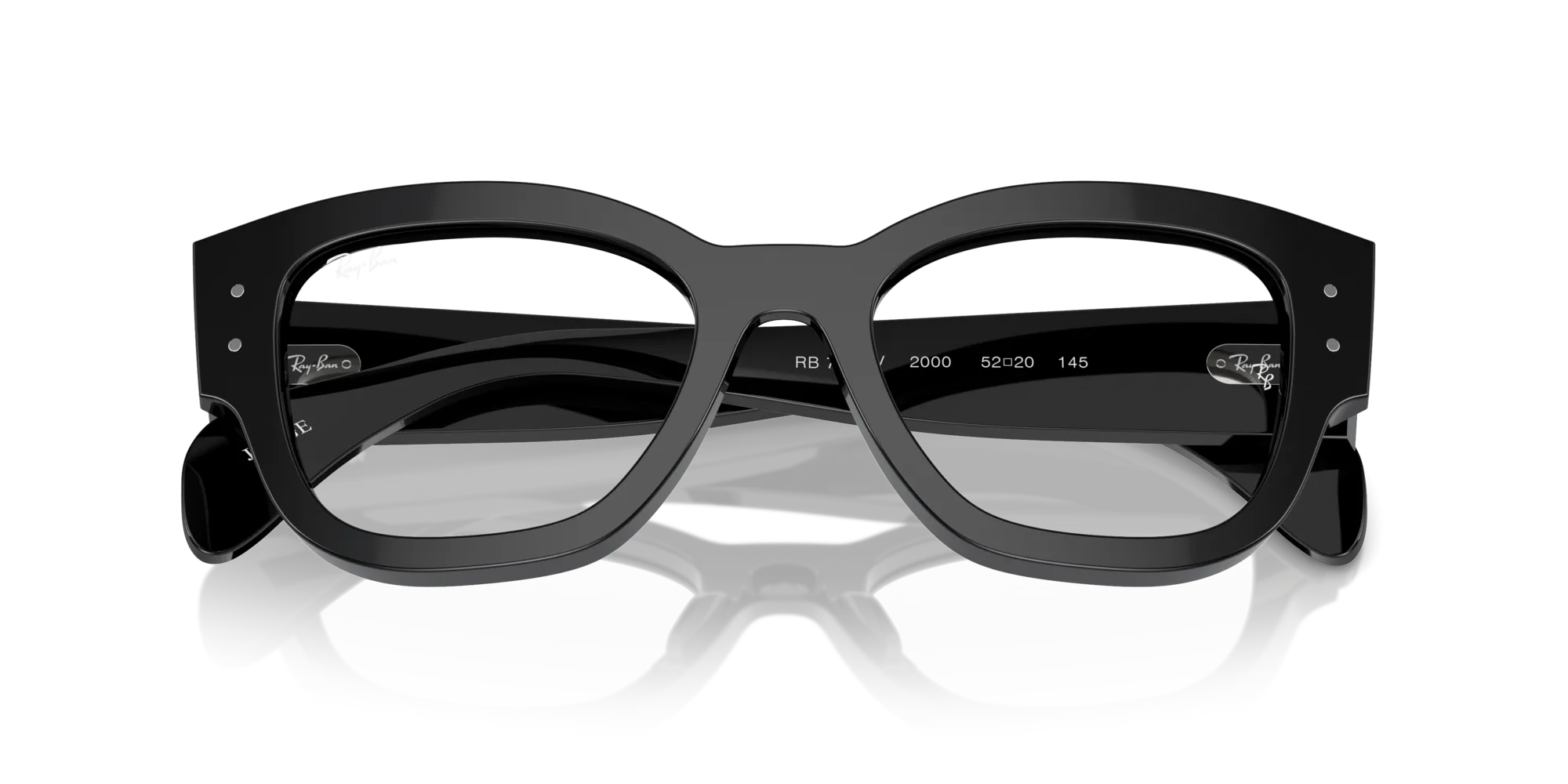 Ray - Ban RX7681V JORGE 2000 Montature da vista Acetato Nero Trasparente Squadrata Normale - immagine 2