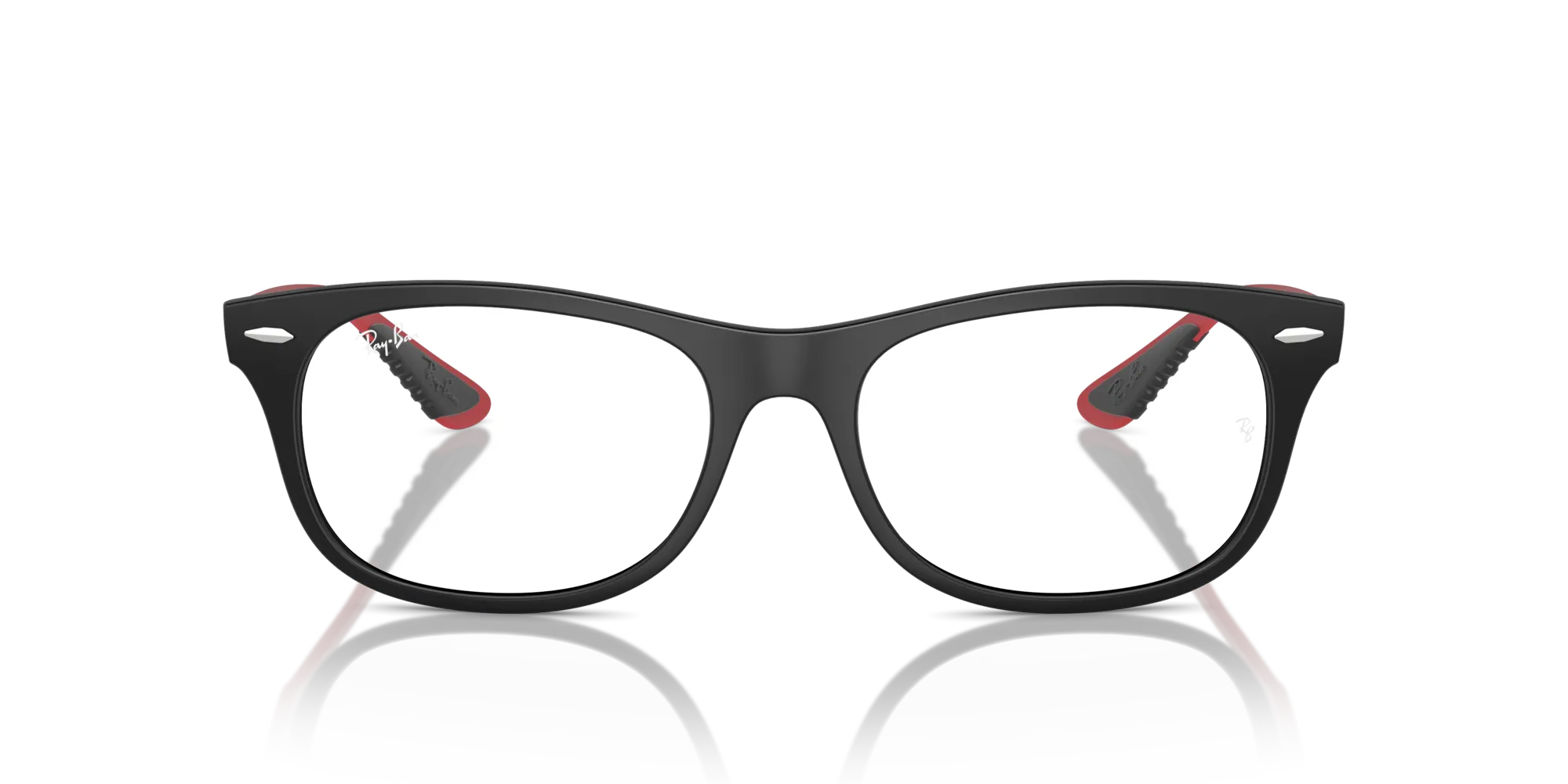 Ray - Ban RX7307M F700 Montature da vista Peek Nero Trasparente Squadrata Normale - immagine 3