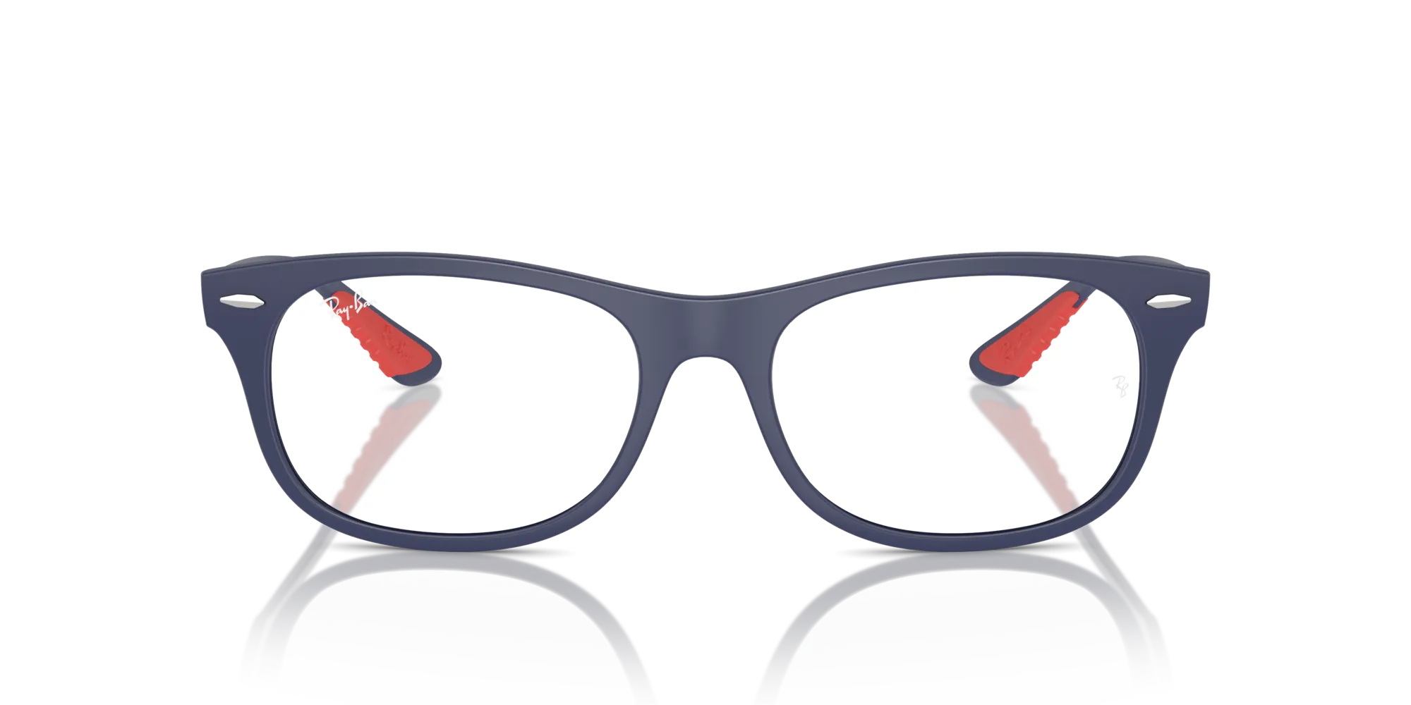 Ray - Ban RX7307M F604 Montature da vista Peek Blu Trasparente Squadrata Normale - immagine 3