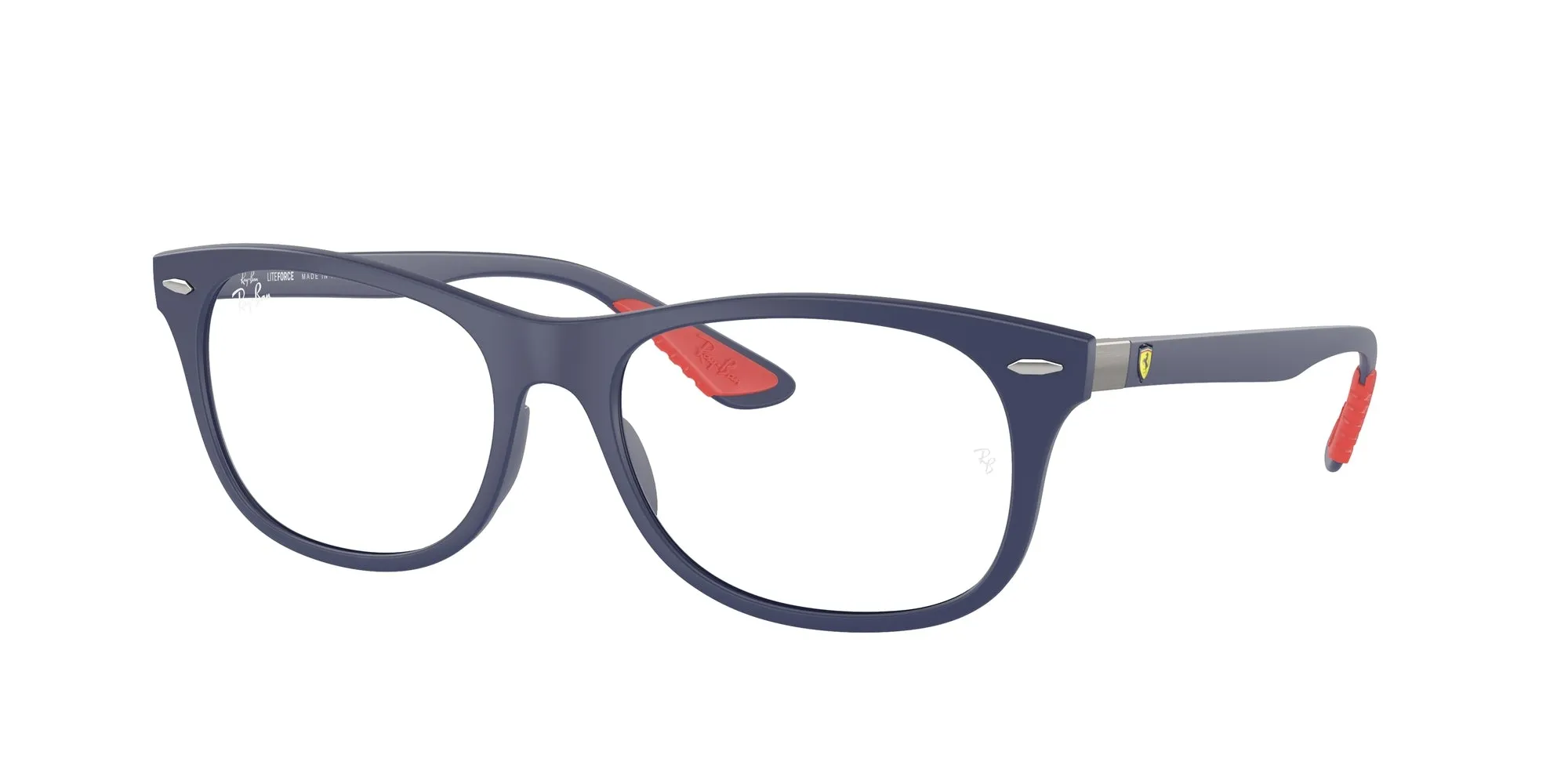 Ray - Ban RX7307M F604 Montature da vista Peek Blu Trasparente Squadrata Normale - immagine 1