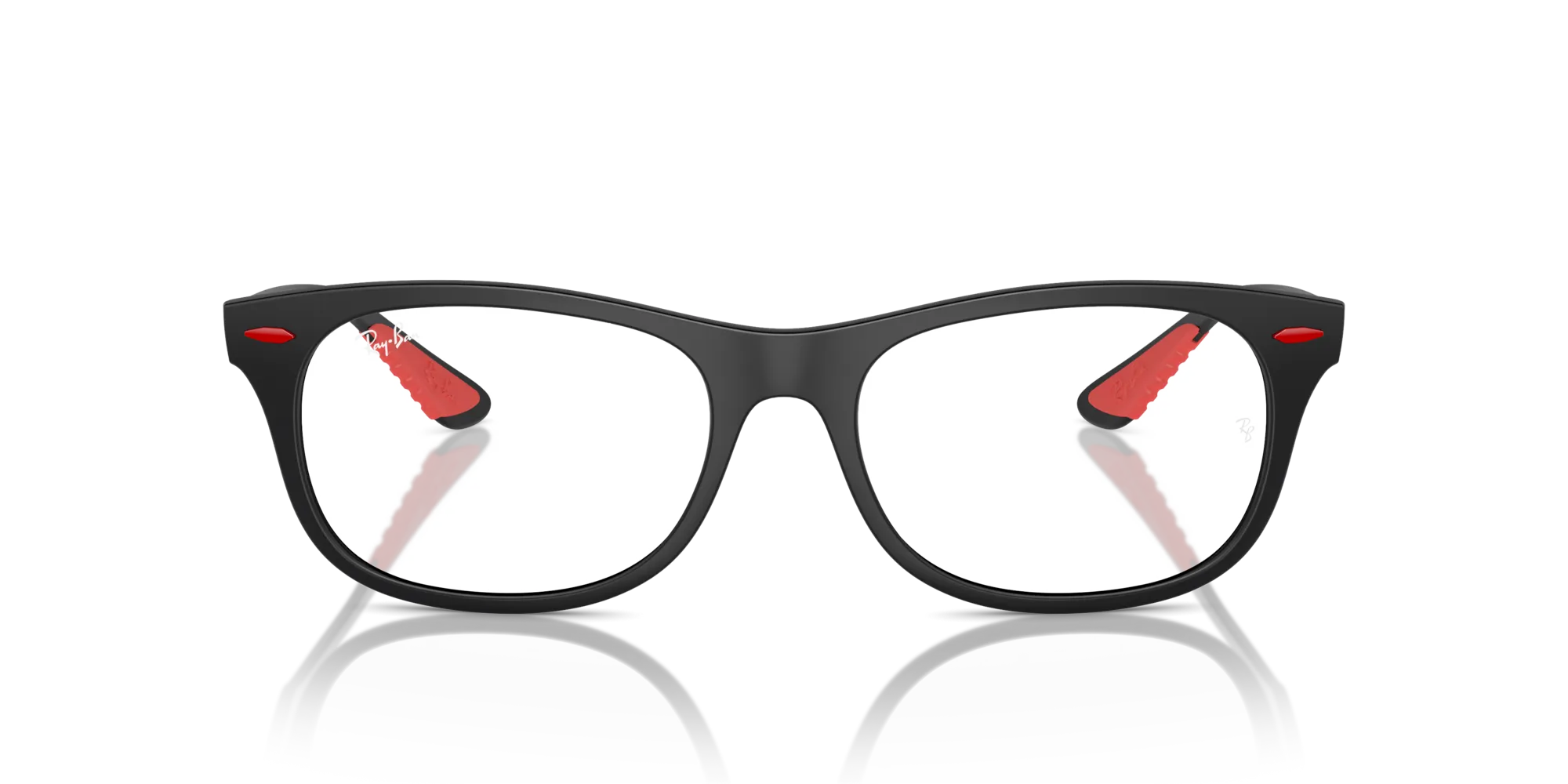 Ray - Ban RX7307M F602 Montature da vista Peek Nero Trasparente Squadrata Normale - immagine 3