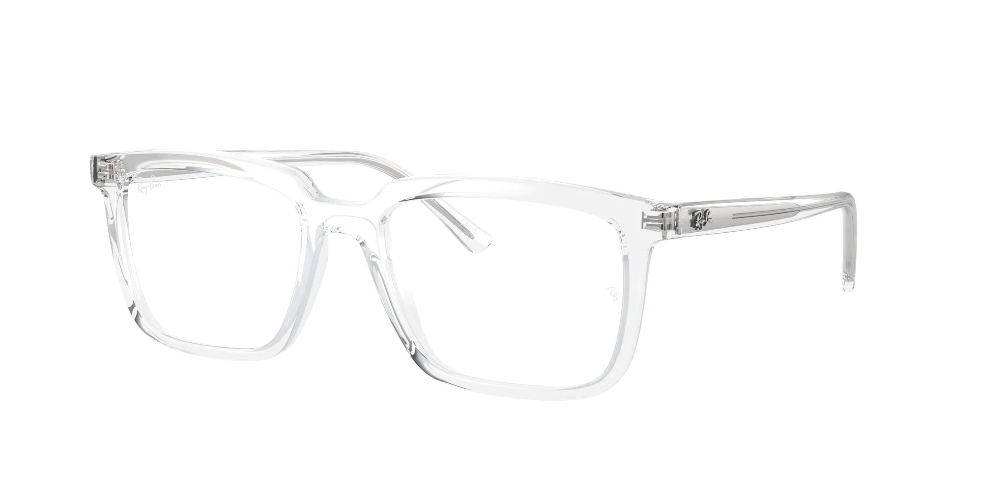 Ray - Ban RX7239 ALAIN 2001 Montature da vista Acetato Trasparente Trasparente Squadrata Normale - immagine 1