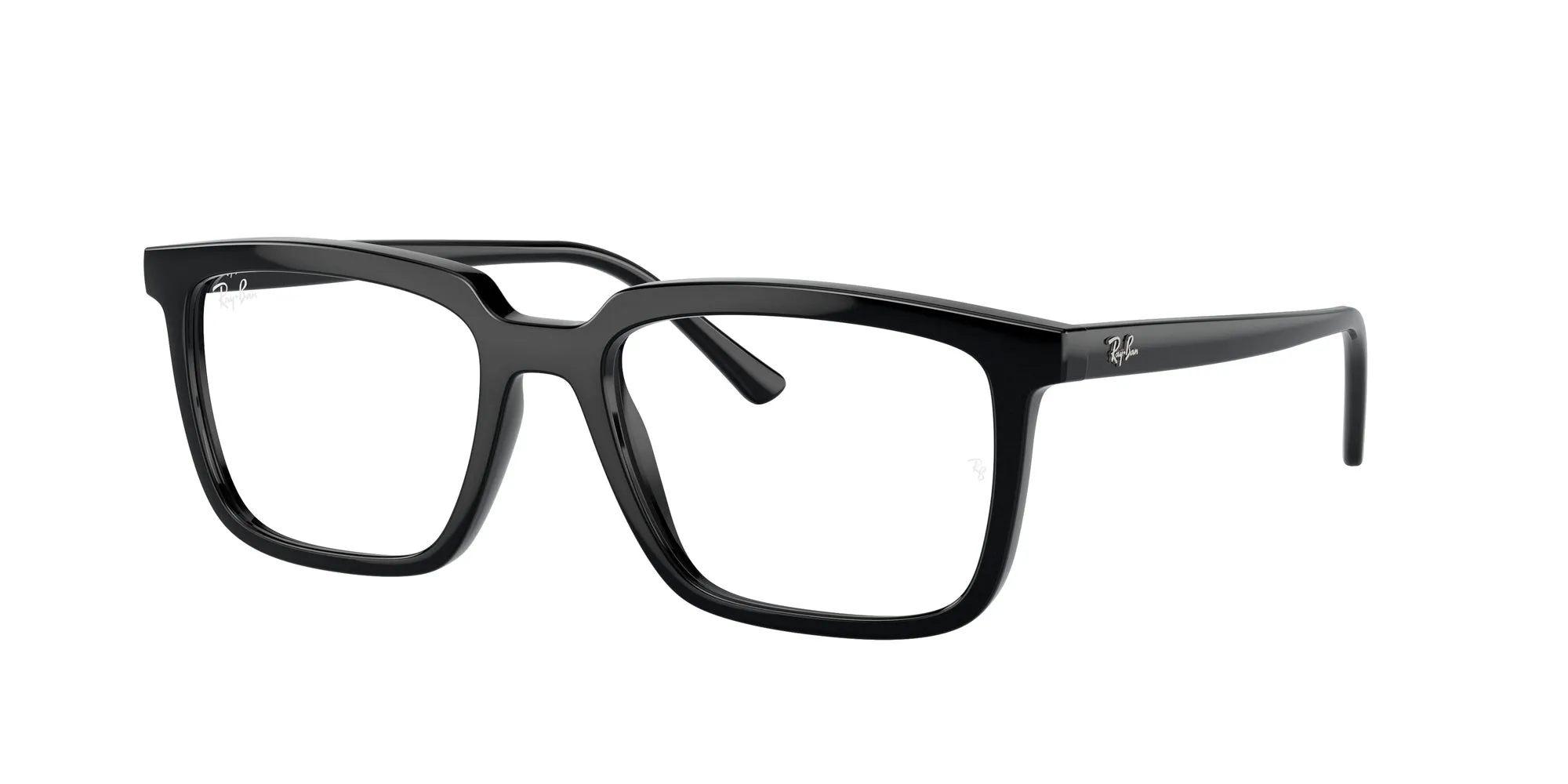 Ray - Ban RX7239 ALAIN 2000 Montature da vista Acetato Nero Trasparente Squadrata Normale - immagine 1