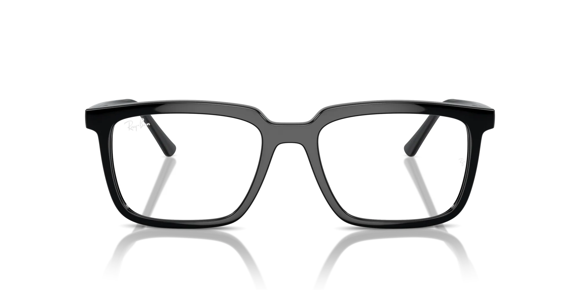 Ray - Ban RX7239 ALAIN 2000 Montature da vista Acetato Nero Trasparente Squadrata Normale - immagine 3