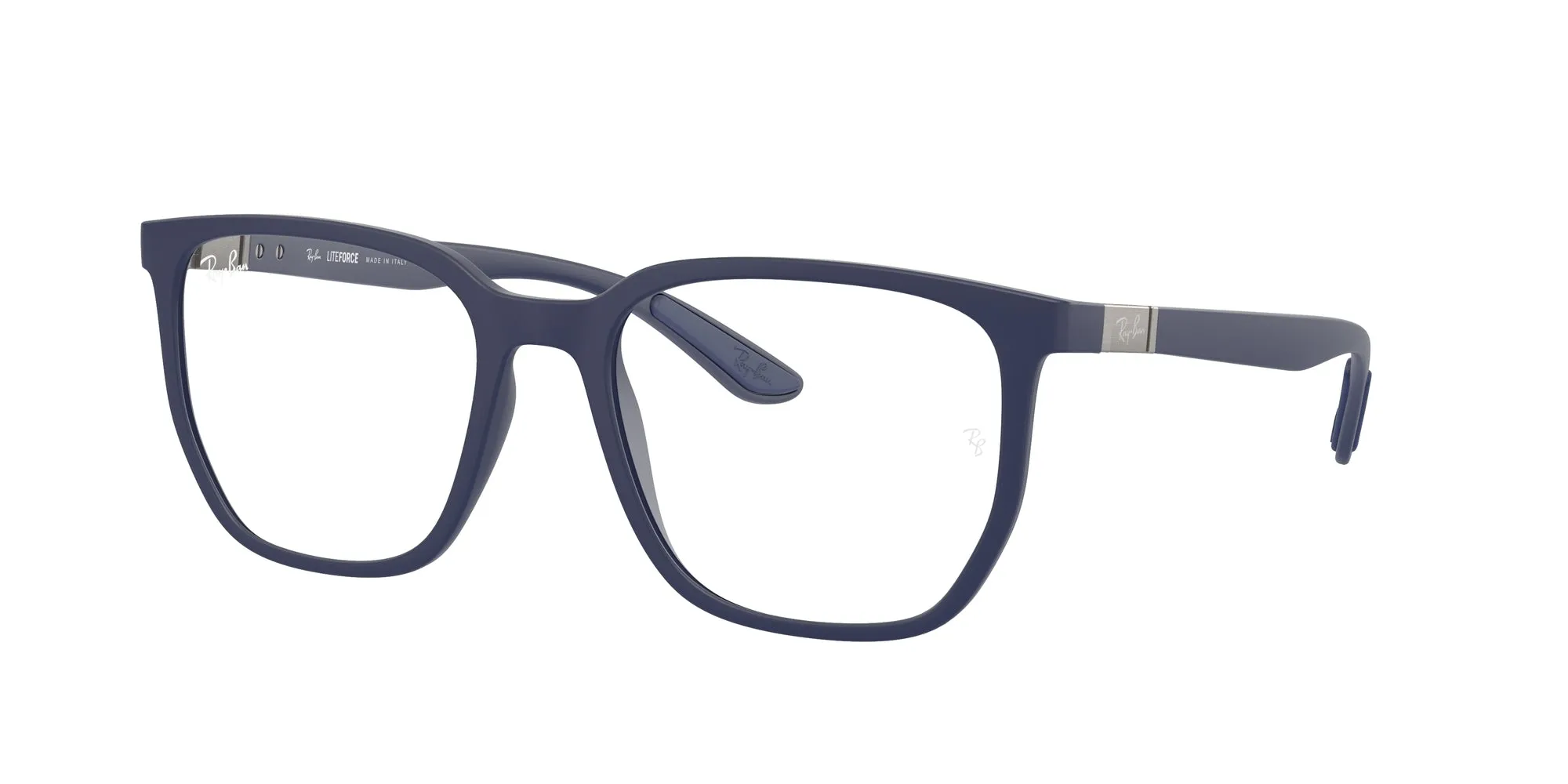Ray - Ban RX7235 5207 Montature da vista Peek Blu Trasparente Geometrica Normale - immagine 1