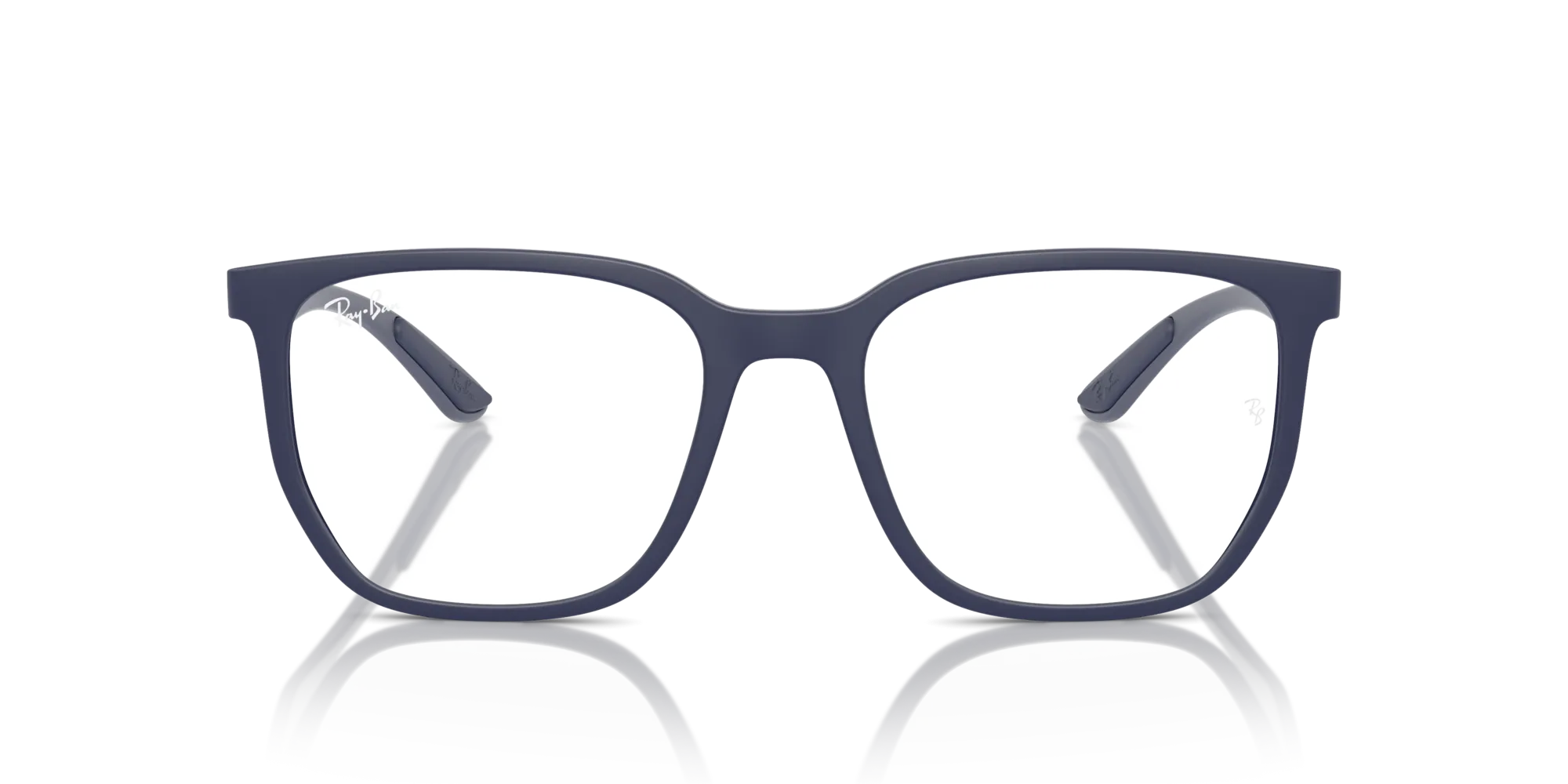 Ray - Ban RX7235 5207 Montature da vista Peek Blu Trasparente Geometrica Normale - immagine 3