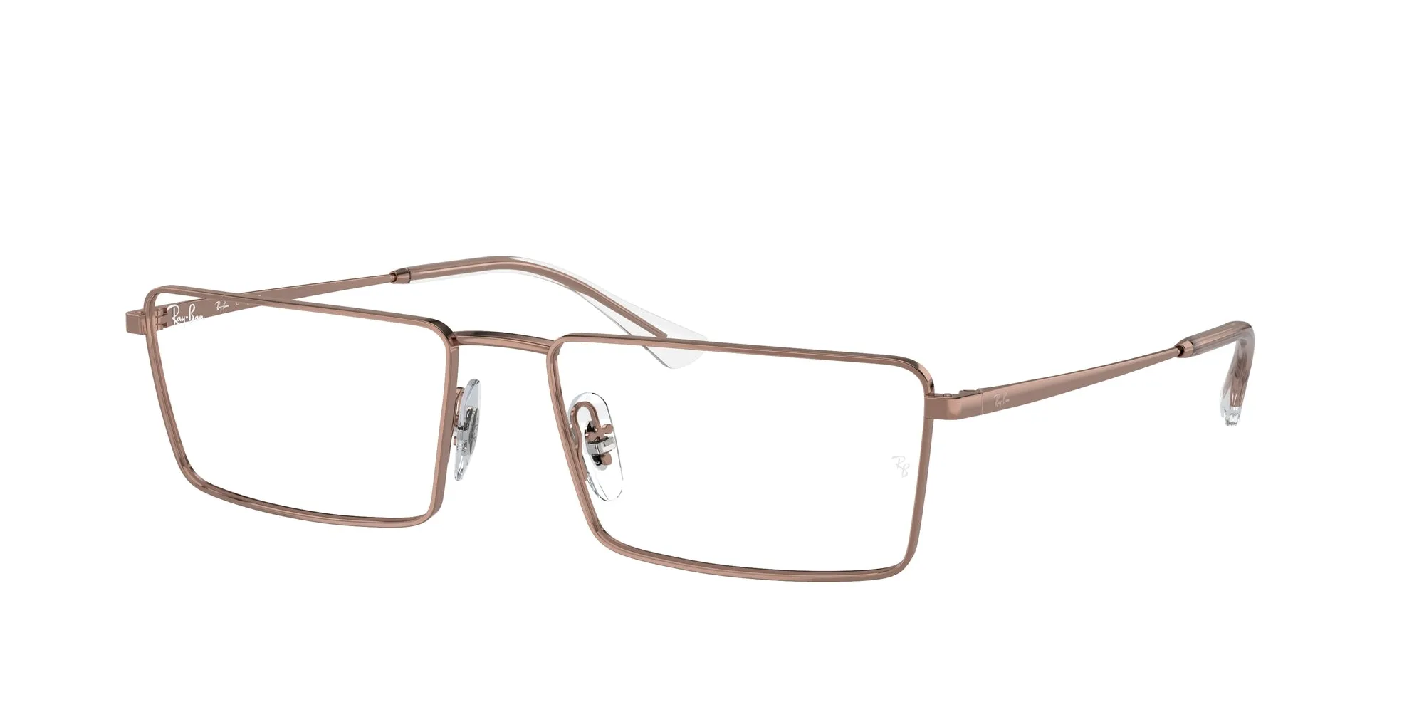 Ray - Ban RX6541 EMY 2943 Montature da vista Metallo Bronzo Trasparente Squadrata Normale - immagine 1