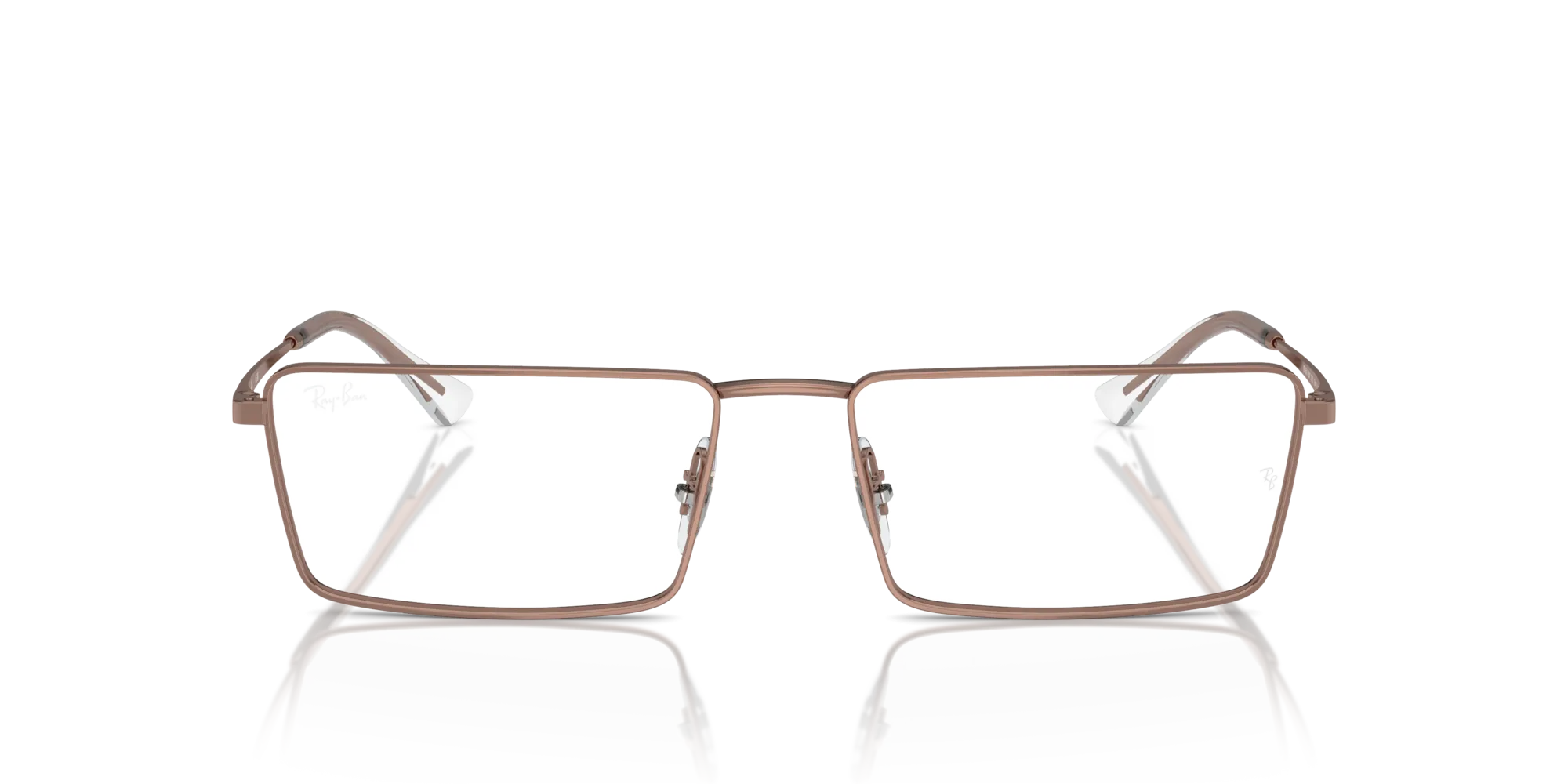Ray - Ban RX6541 EMY 2943 Montature da vista Metallo Bronzo Trasparente Squadrata Normale - immagine 3