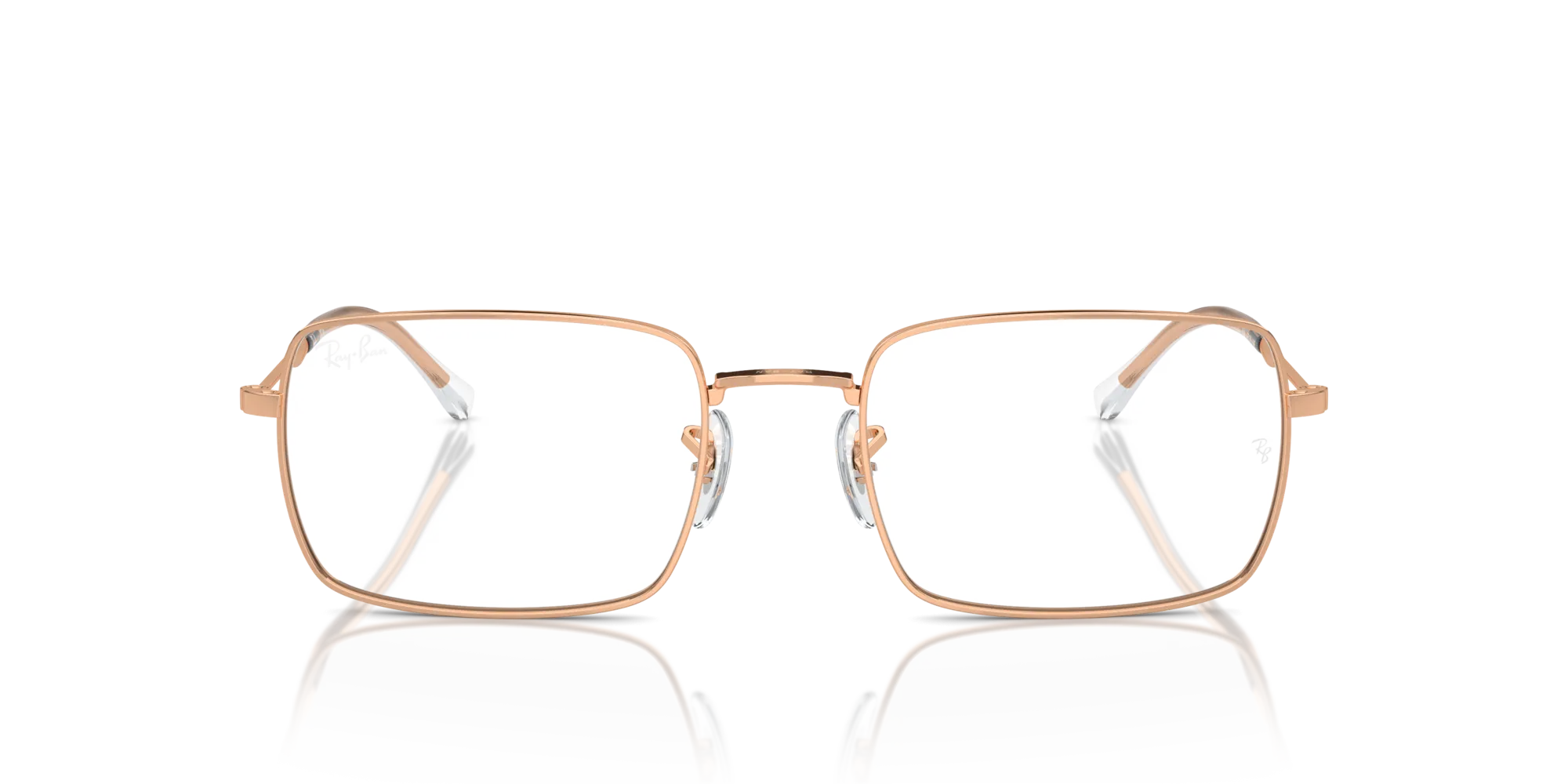 Ray - Ban RX6520 3094 Montature da vista Metallo Oro Trasparente Squadrata Normale - immagine 3