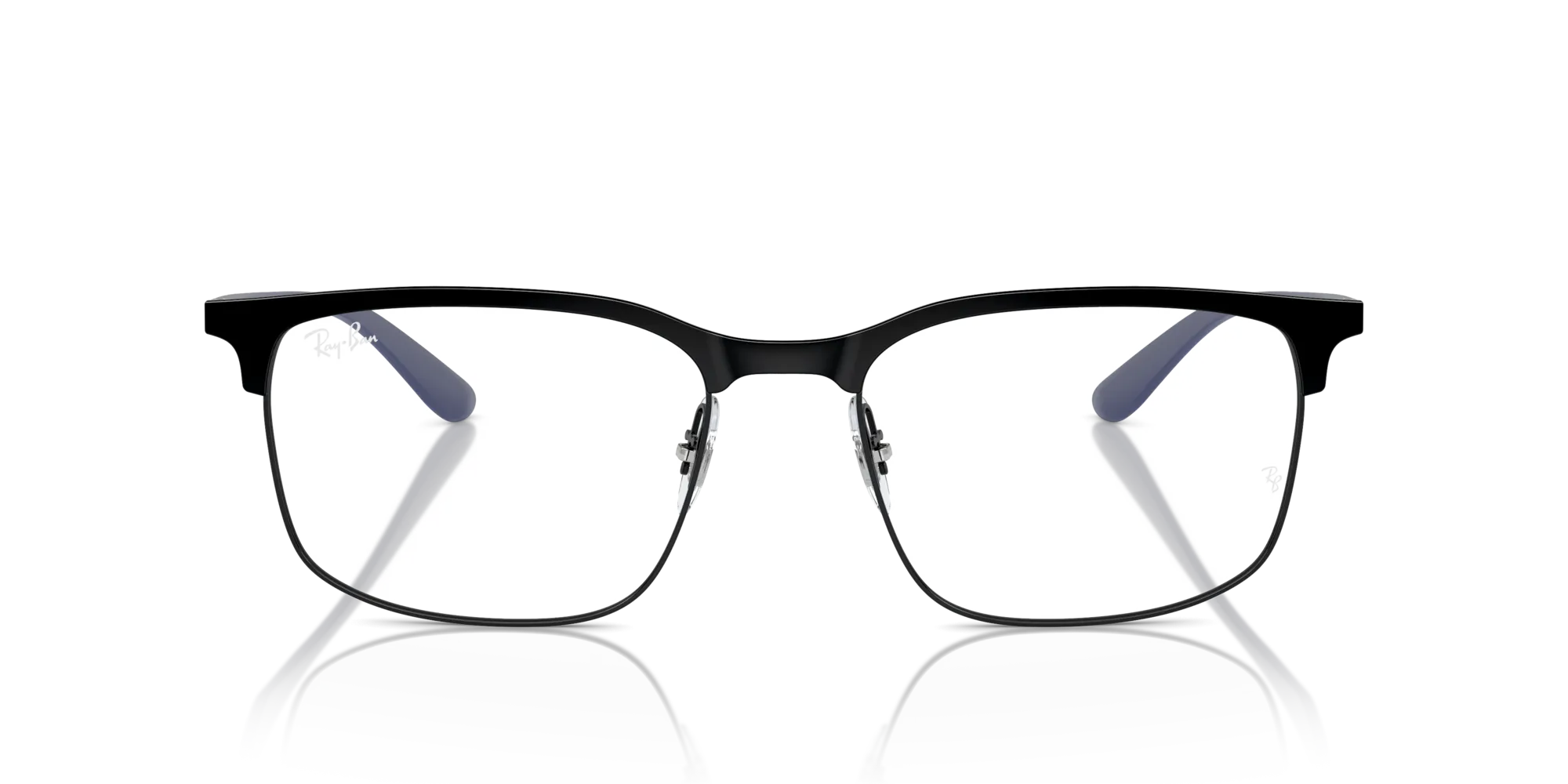 Ray - Ban RX6518 3171 Montature da vista Metallo Nero Trasparente Squadrata Normale - immagine 3