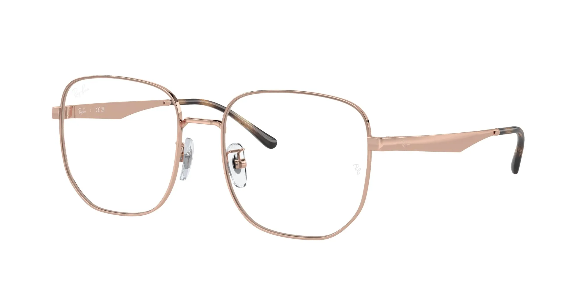 Ray - Ban RX6503D 2943 Montature da vista Metallo Bronzo Trasparente Geometrica Normale - immagine 1