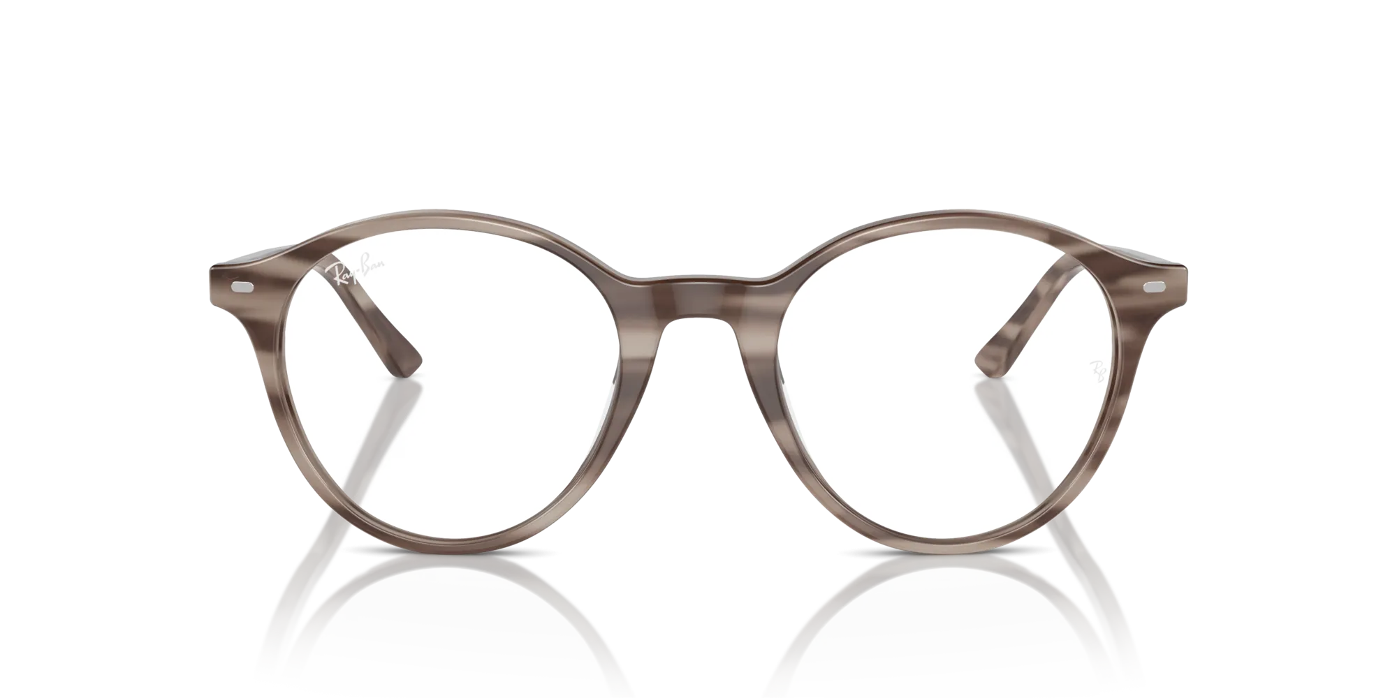 Ray - Ban RX5430 BERNARD 8360 Montature da vista Acetato Grigio Trasparente Pantos Normale - immagine 3