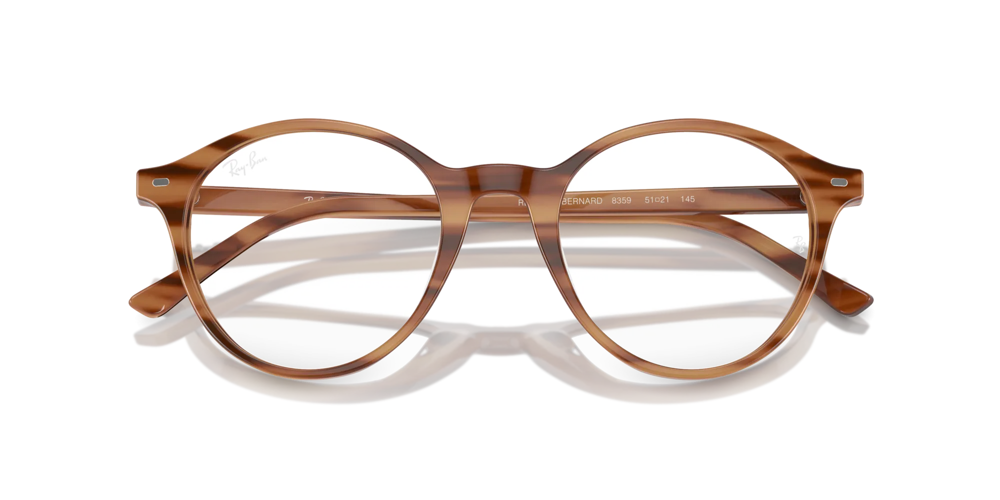 Ray - Ban RX5430 BERNARD 8359 Montature da vista Acetato Tartaruga Trasparente Pantos Normale - immagine 2