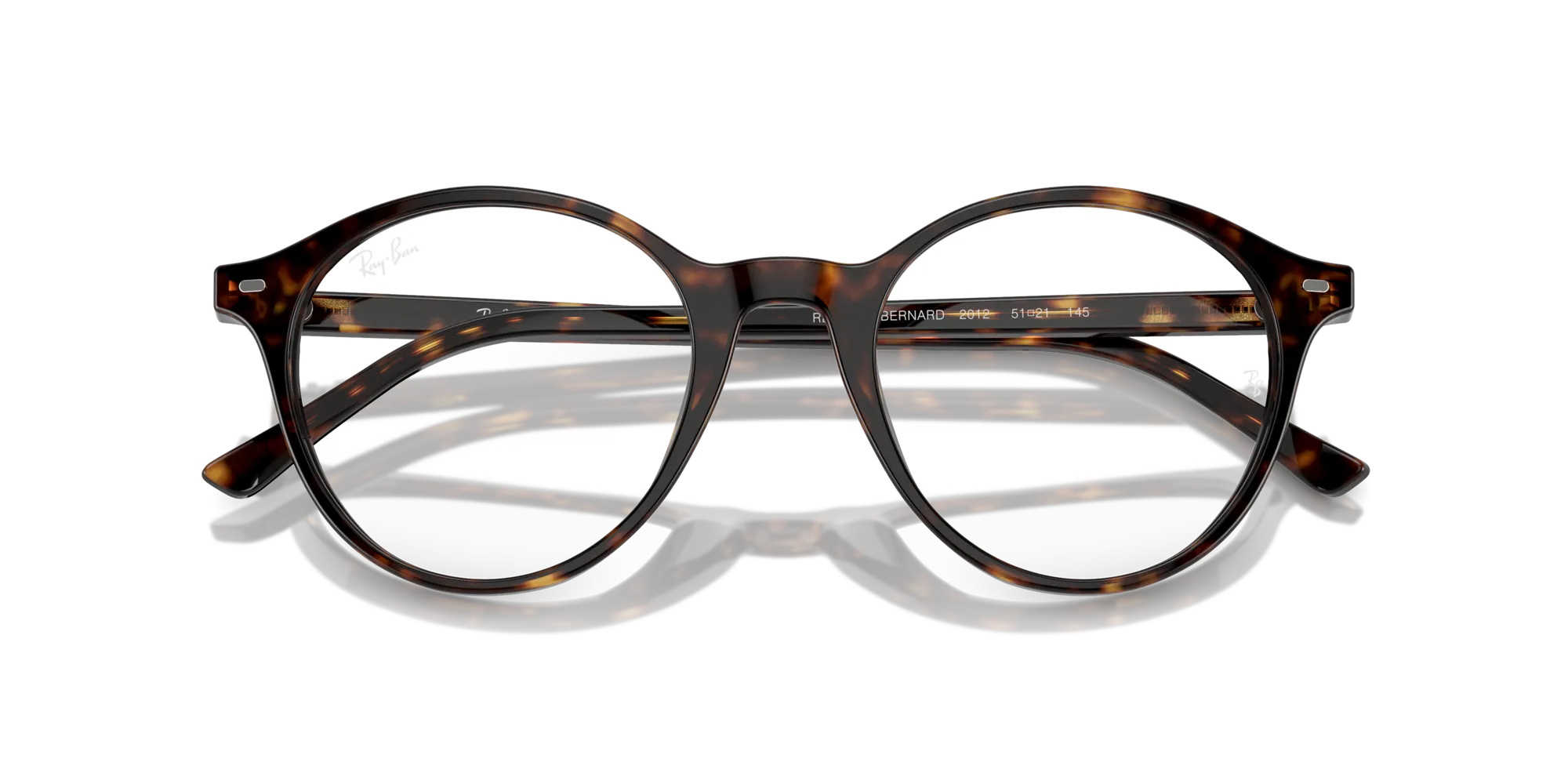 Ray - Ban RX5430 BERNARD 2012 Montature da vista Acetato Tartaruga Trasparente Pantos Normale - immagine 2