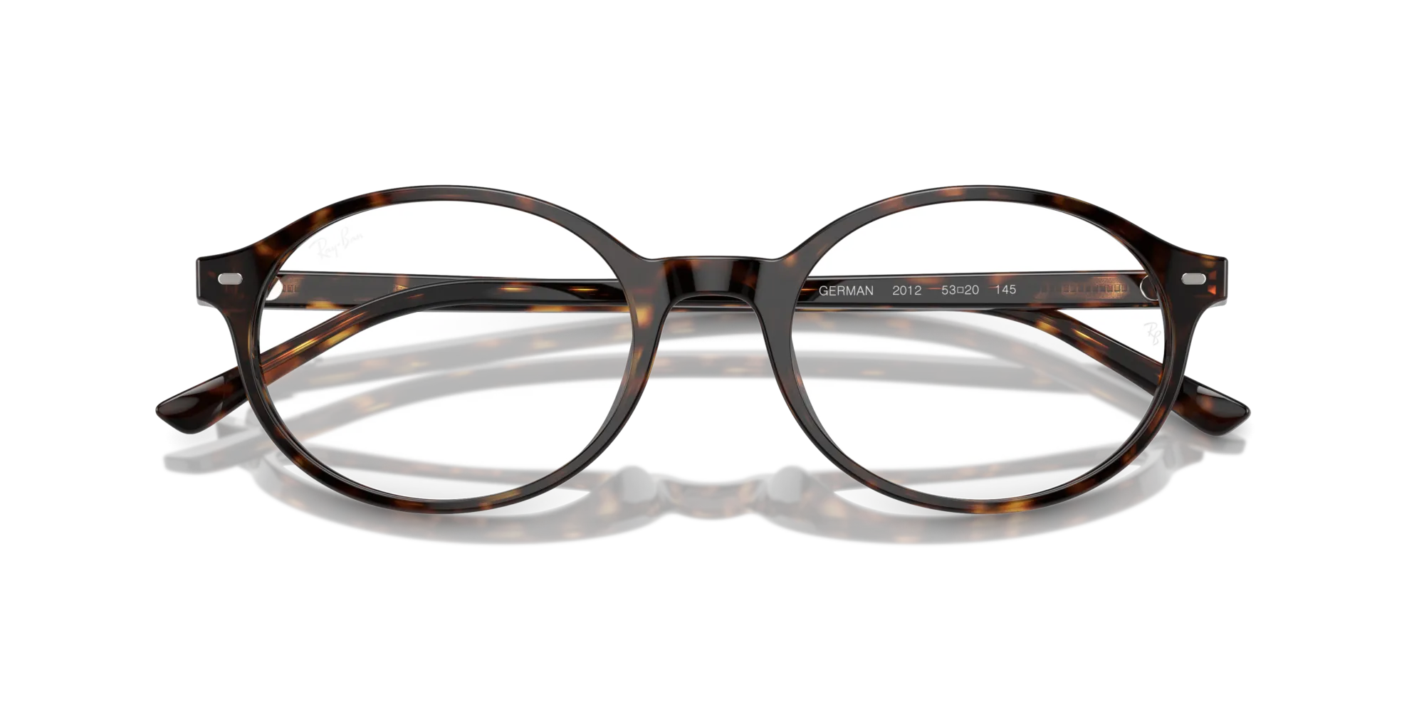 Ray - Ban RX5429 GERMAN 2012 Montature da vista Acetato Tartaruga Trasparente Rotonda Normale - immagine 2