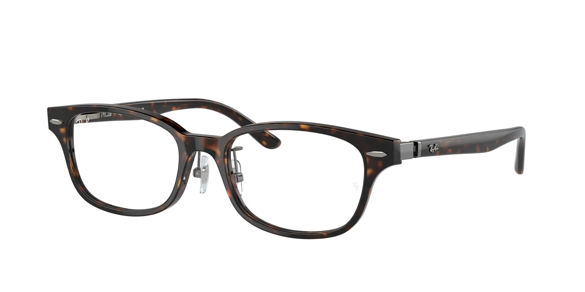 Ray - Ban RX5427D 8287 Montature da vista Acetato Tartaruga Trasparente Pillow Normale - immagine 1