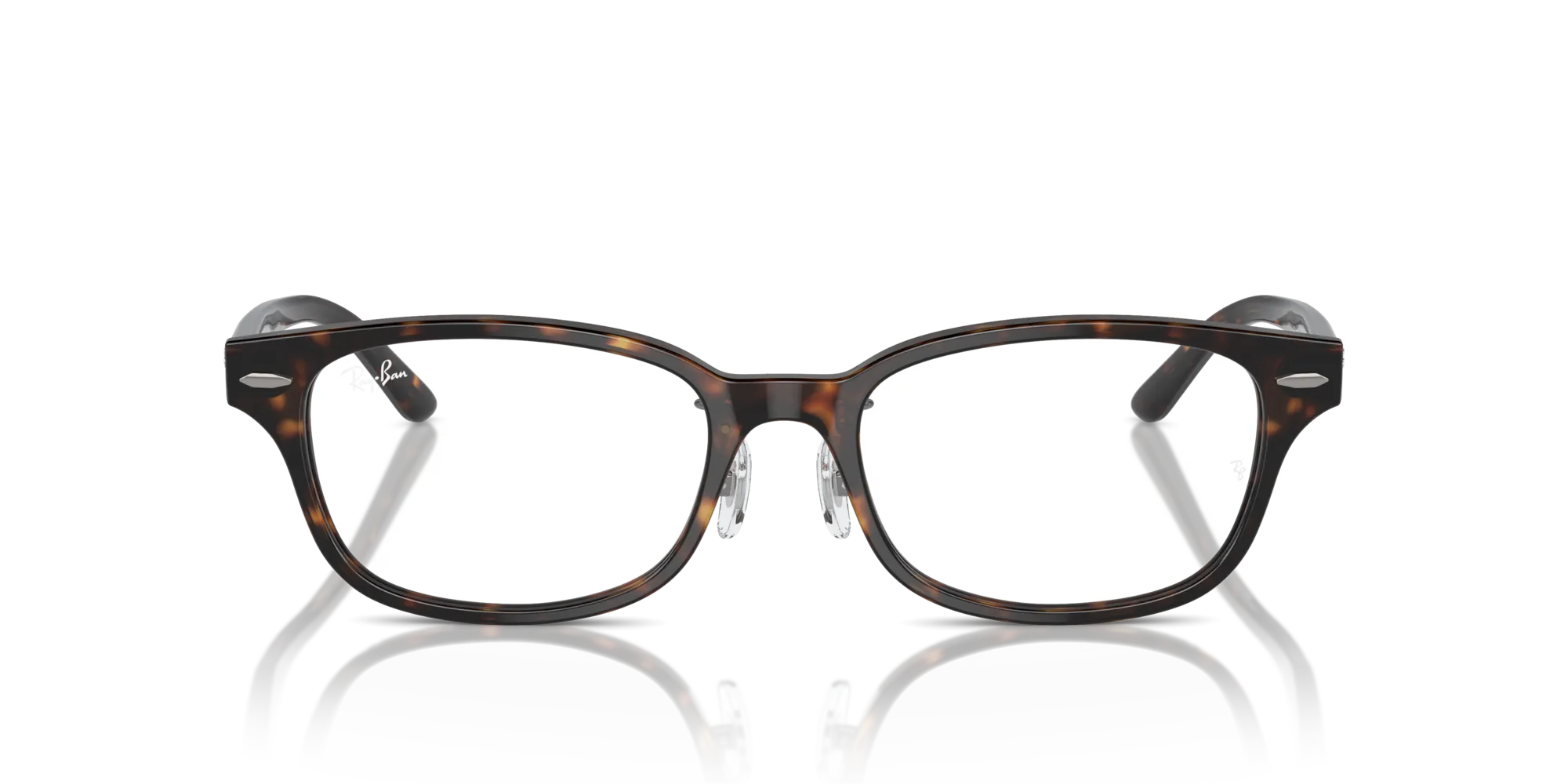Ray - Ban RX5427D 8287 Montature da vista Acetato Tartaruga Trasparente Pillow Normale - immagine 3