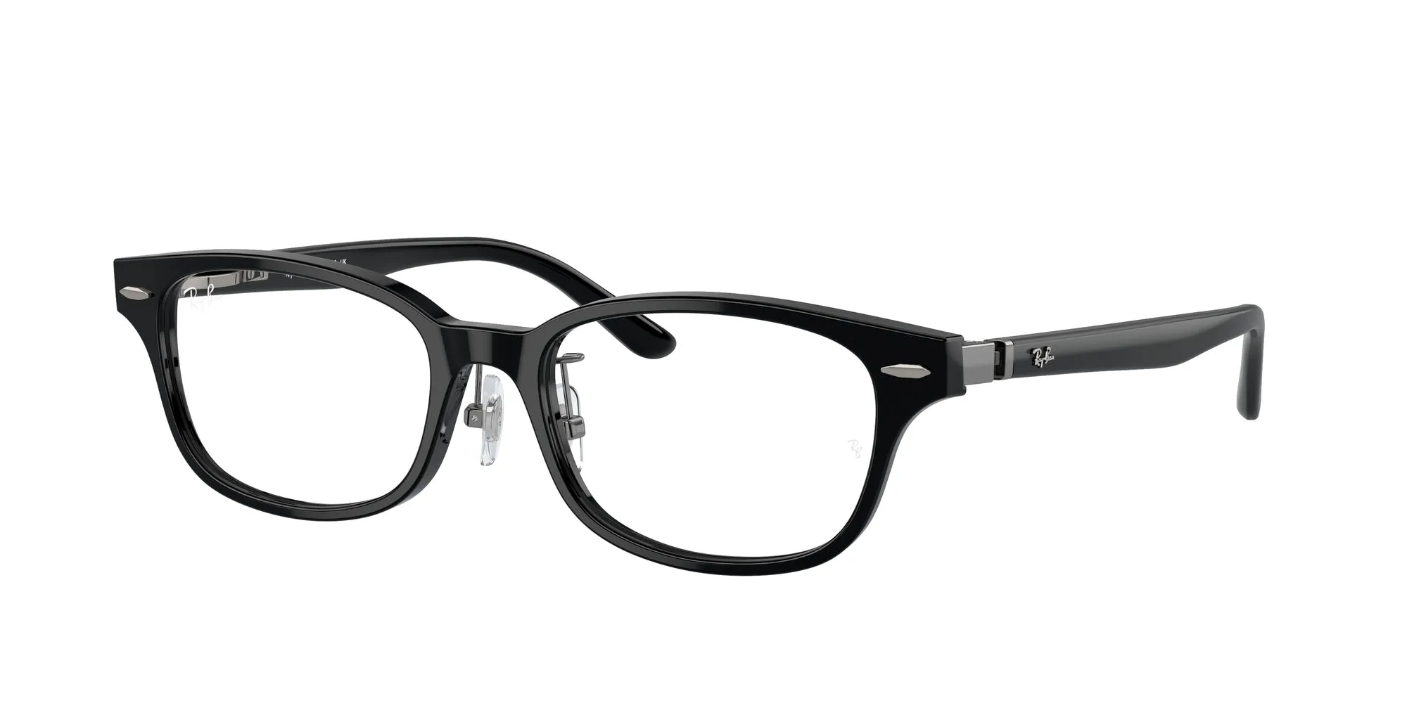 Ray - Ban RX5427D 8286 Montature da vista Acetato Nero Trasparente Pillow Normale - immagine 1