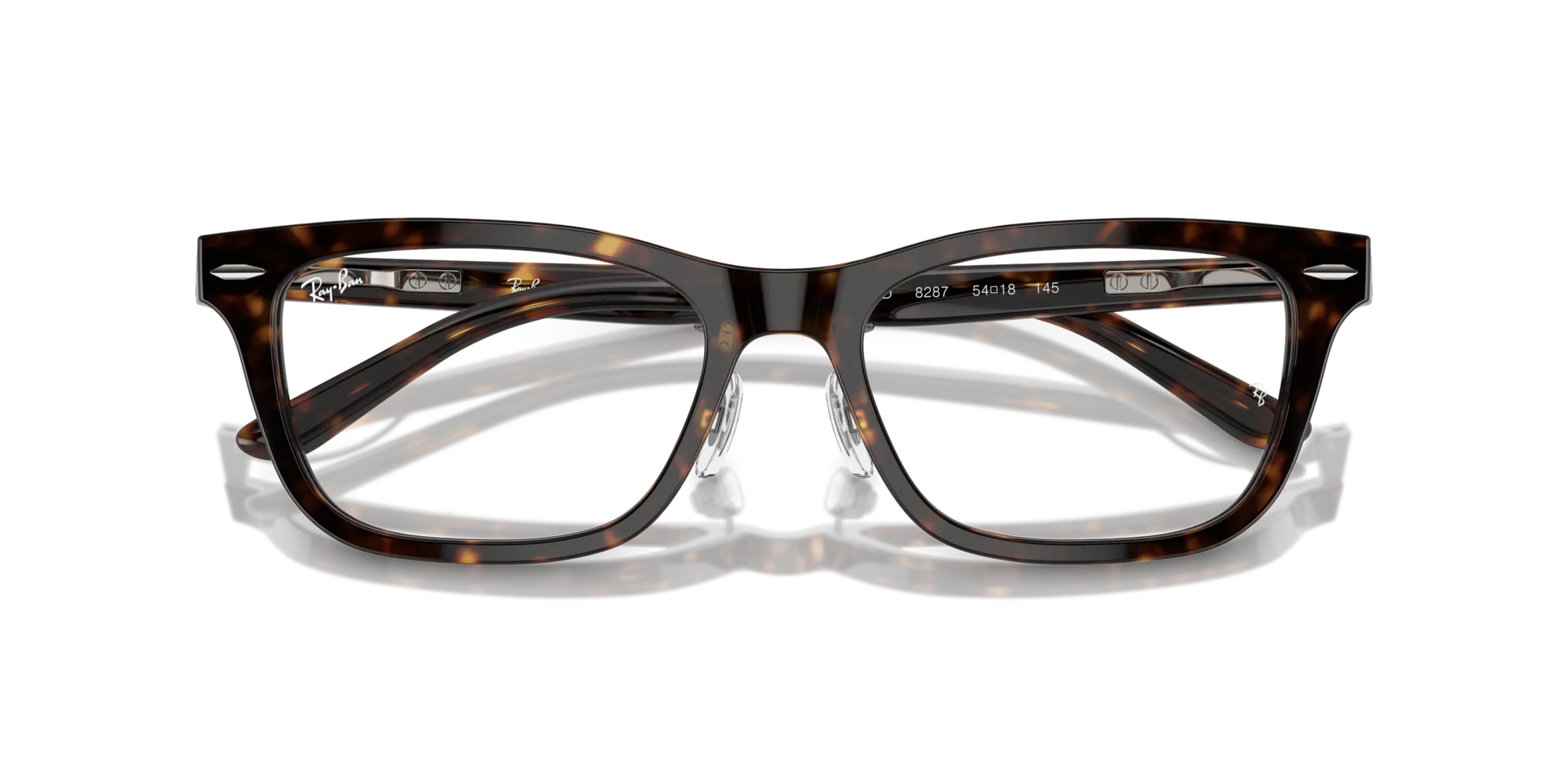 Ray - Ban RX5426D 8287 Montature da vista Acetato Tartaruga Trasparente Pillow Normale - immagine 2