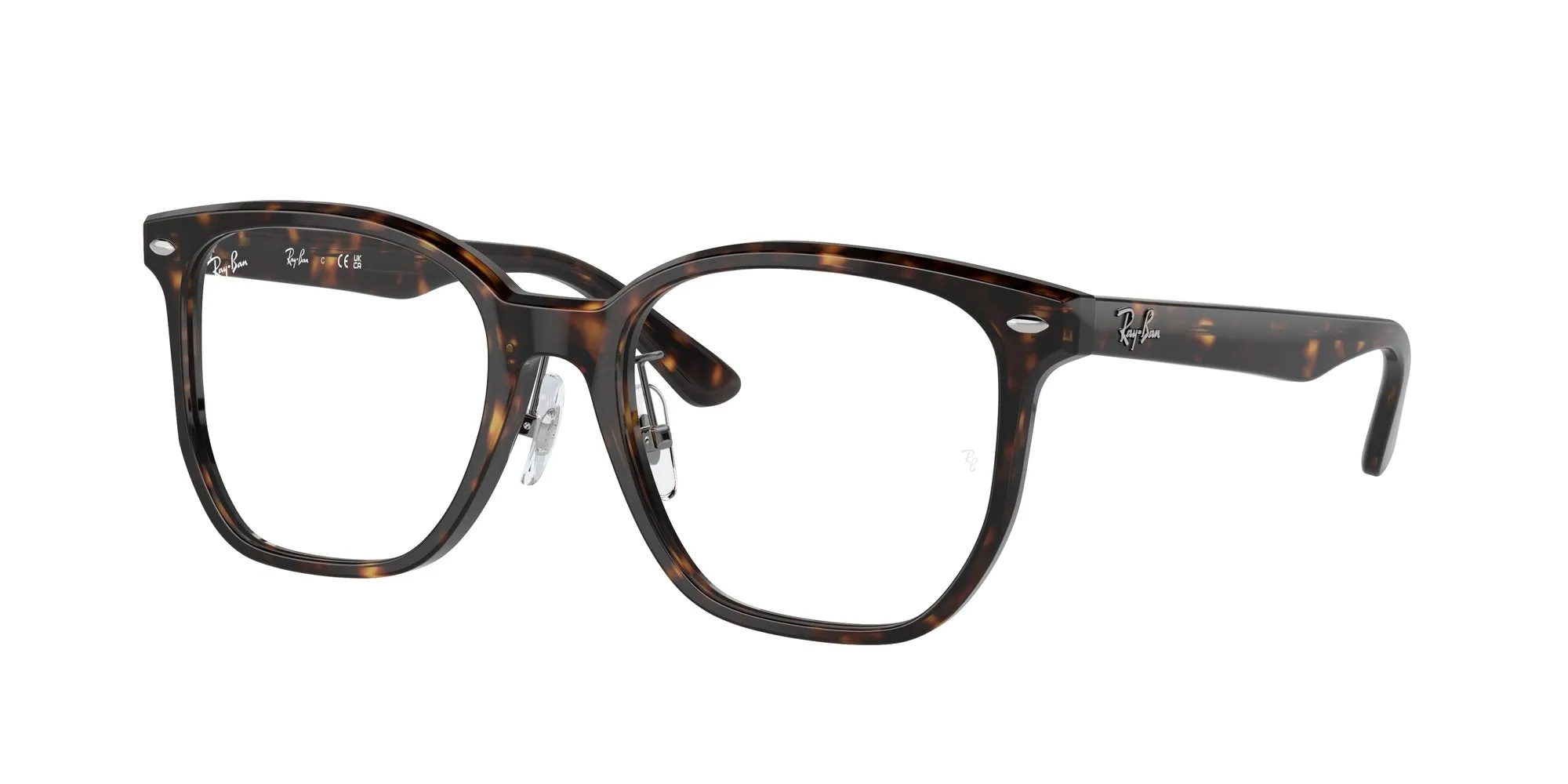 Ray - Ban RX5425D 2012 Montature da vista Acetato Tartaruga Trasparente Squadrata Normale - immagine 1