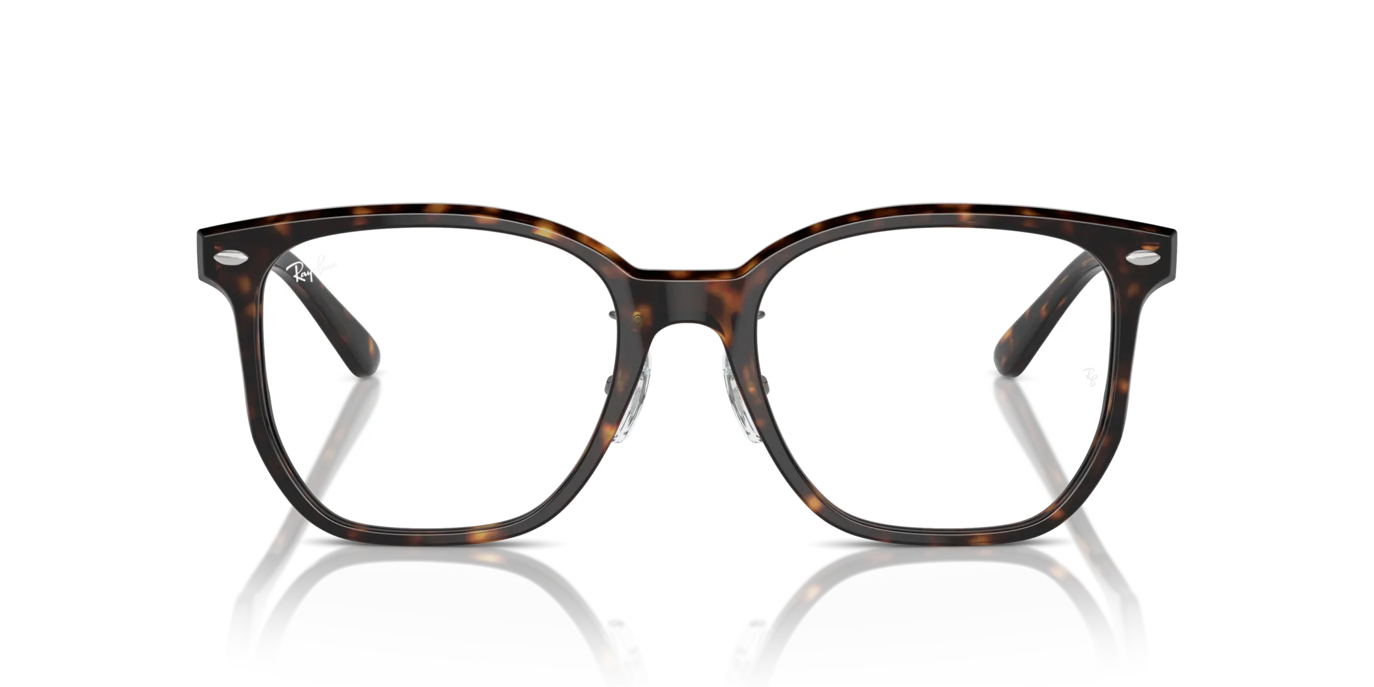 Ray - Ban RX5425D 2012 Montature da vista Acetato Tartaruga Trasparente Squadrata Normale - immagine 3