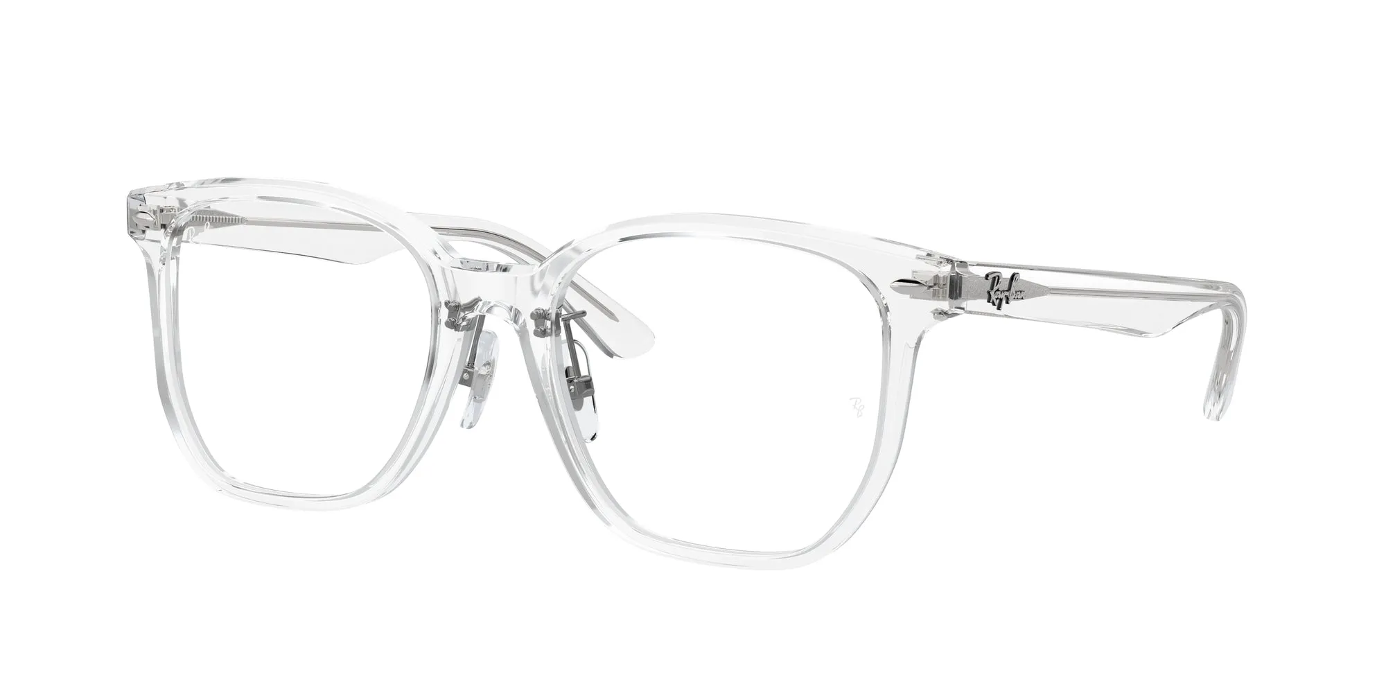 Ray - Ban RX5425D 2001 Montature da vista Acetato Trasparente Trasparente Squadrata Normale - immagine 1