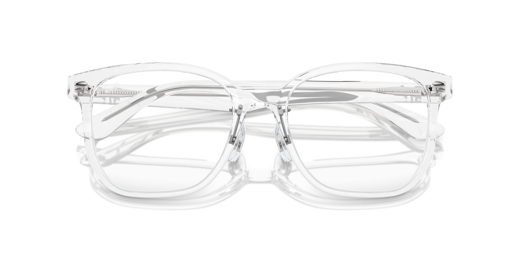 Ray - Ban RX5425D 2001 Montature da vista Acetato Trasparente Trasparente Squadrata Normale - immagine 2