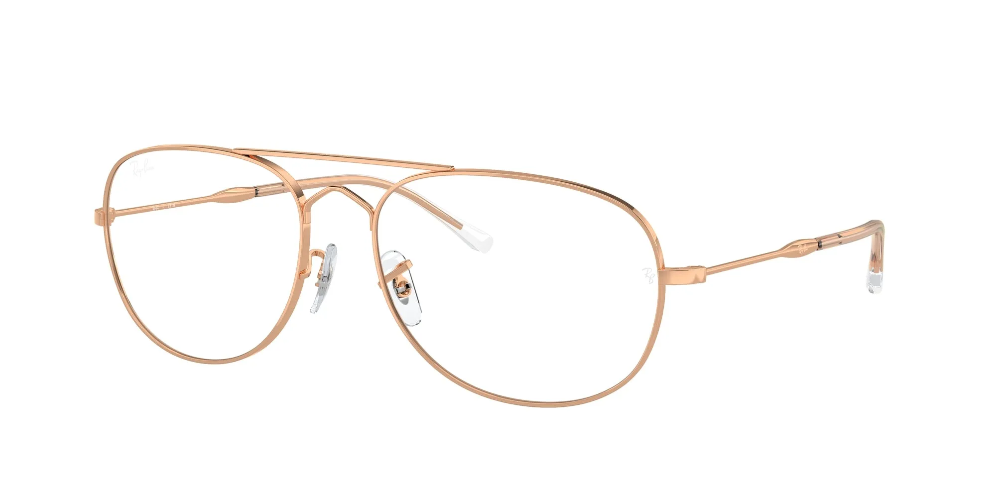 Ray - Ban RX3735V BAIN BRIDGE 3094 Montature da vista Metallo Oro Trasparente Pilot Normale - immagine 1