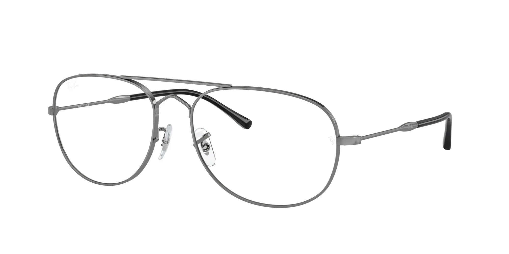 Ray - Ban RX3735V BAIN BRIDGE 2502 Montature da vista Metallo Grigio Trasparente Pilot Normale - immagine 1