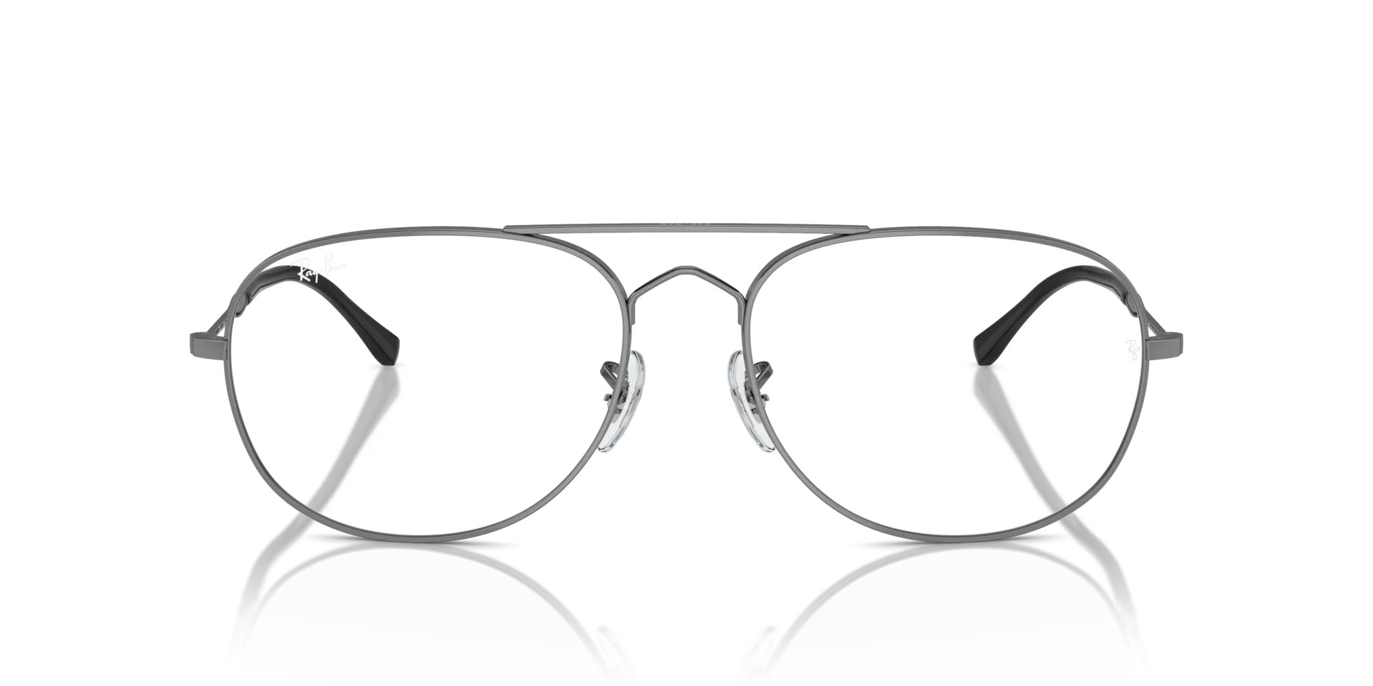 Ray - Ban RX3735V BAIN BRIDGE 2502 Montature da vista Metallo Grigio Trasparente Pilot Normale - immagine 3