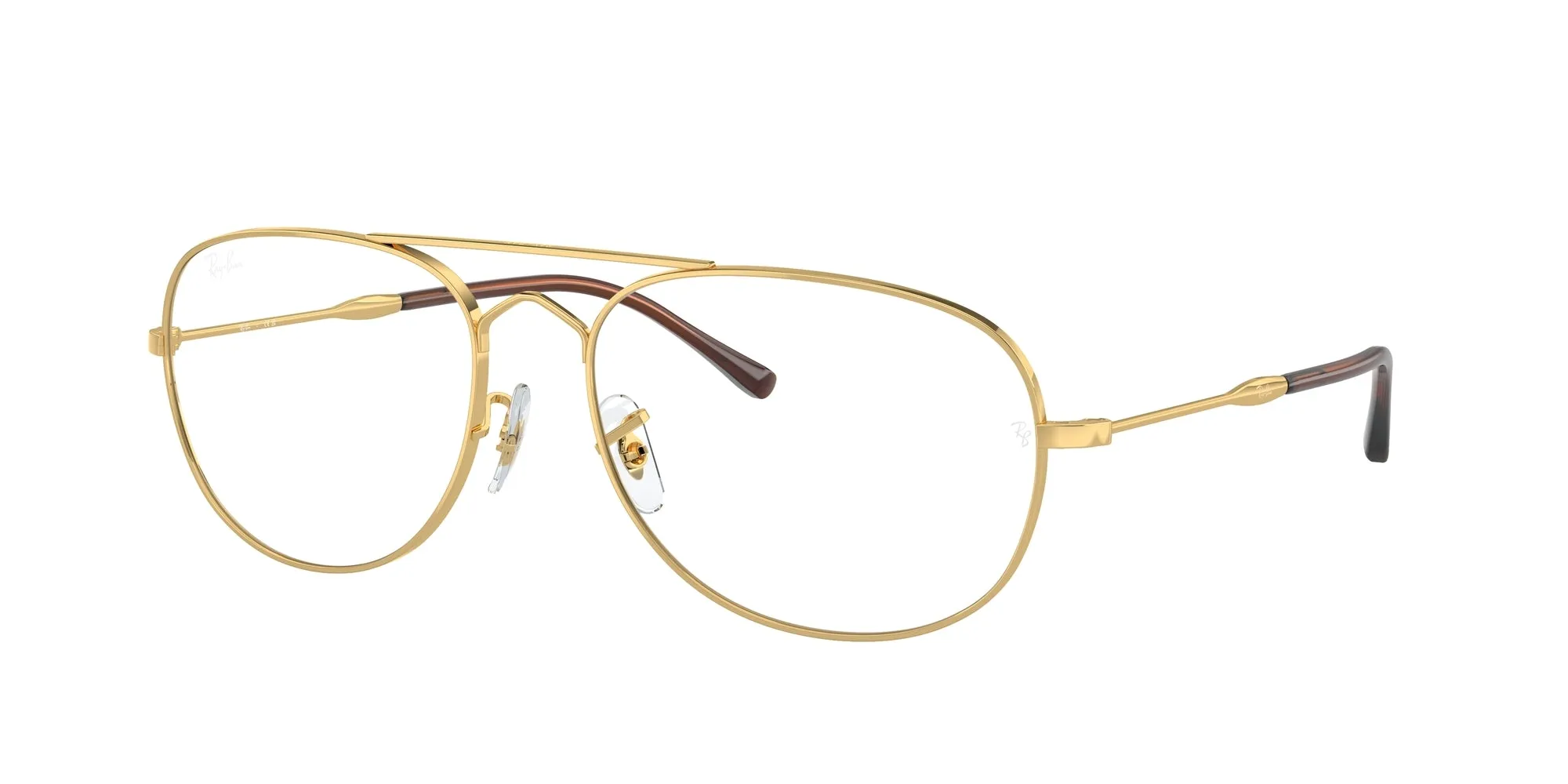 Ray - Ban RX3735V BAIN BRIDGE 2500 Montature da vista Metallo Oro Trasparente Pilot Normale - immagine 1