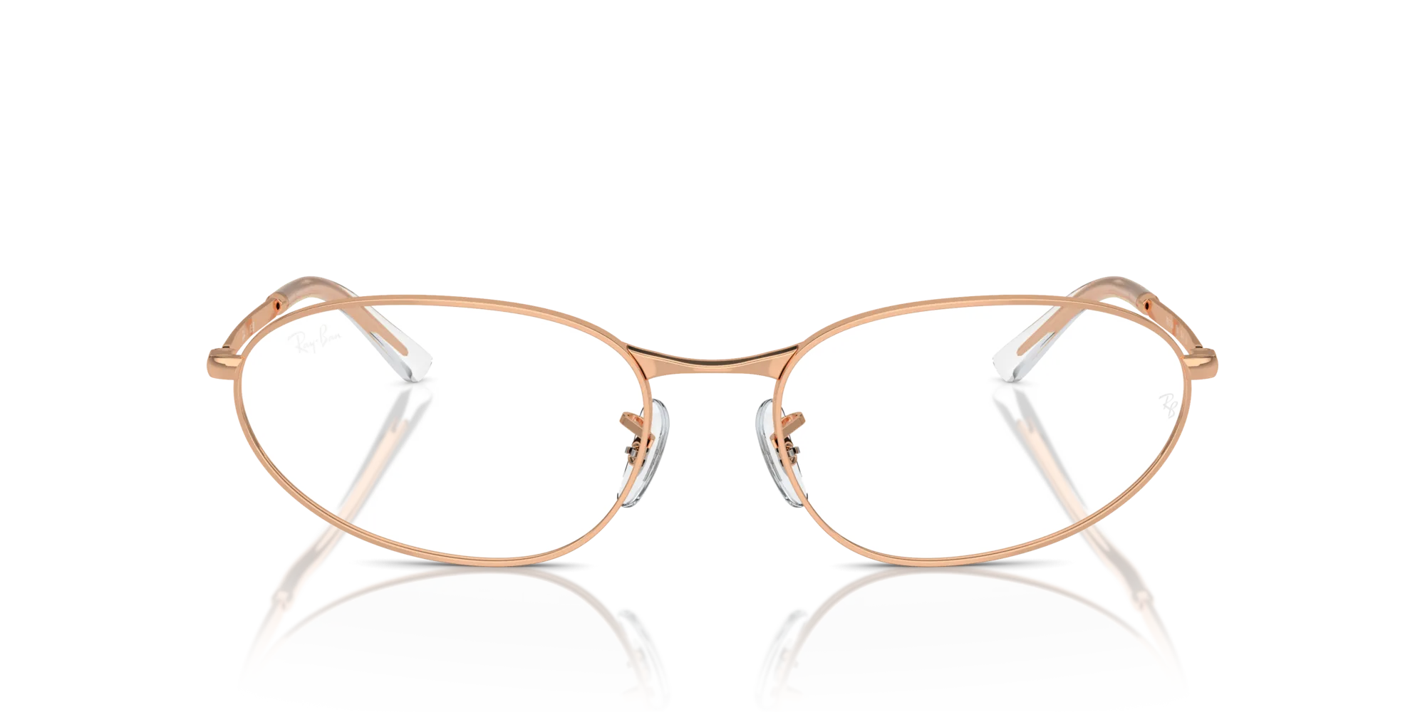 Ray - Ban RX3734V 3094 Montature da vista Metallo Oro Trasparente Geometrica Normale - immagine 3