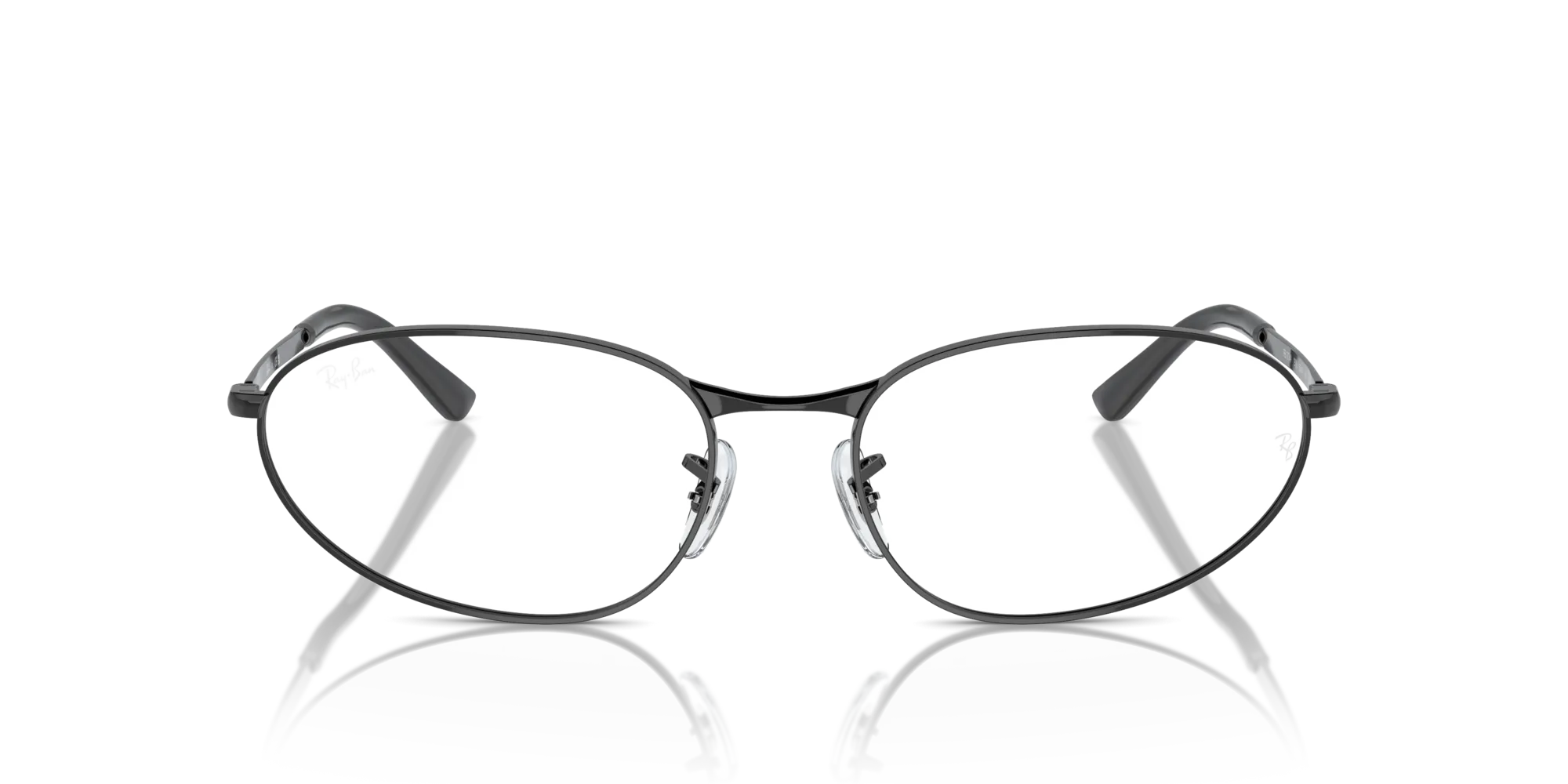 Ray - Ban RX3734V 2509 Montature da vista Metallo Nero Trasparente Geometrica Normale - immagine 3