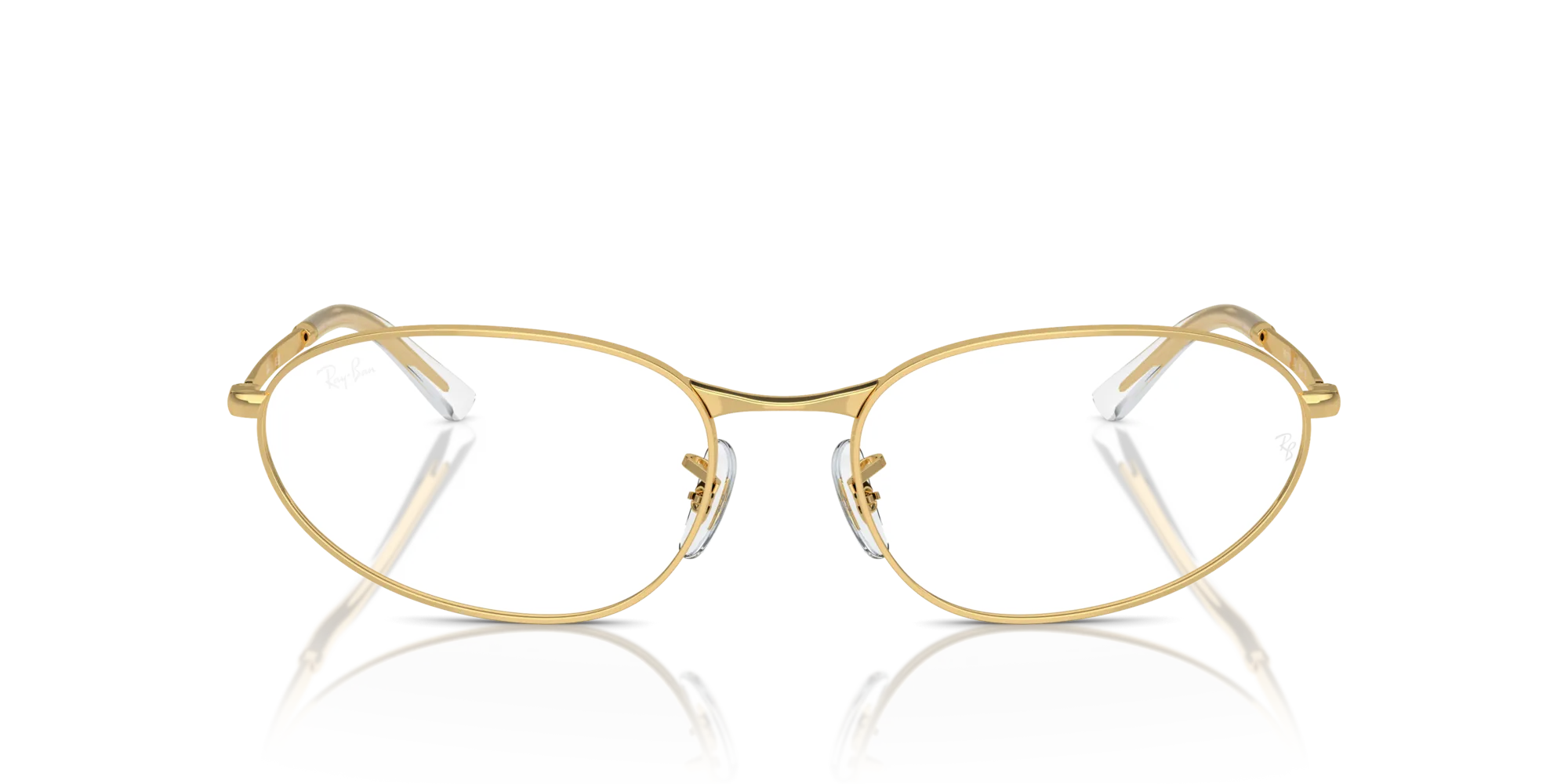 Ray - Ban RX3734V 2500 Montature da vista Metallo Oro Trasparente Geometrica Normale - immagine 3